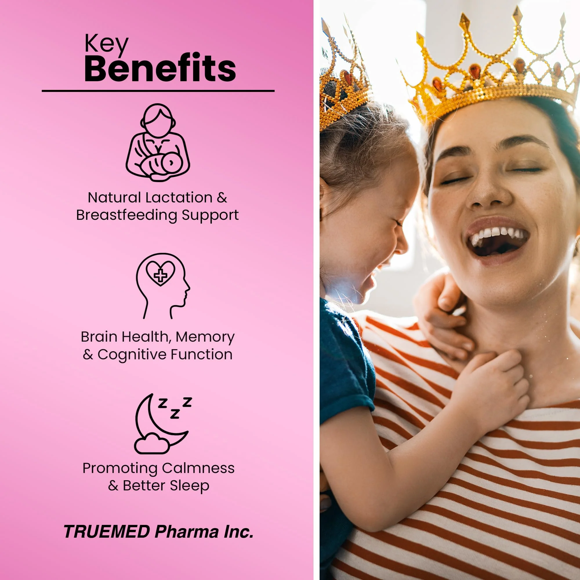 TRUEMED Sunflower Lecithin with Shatavari & Ashwagandha - 1100 mg per Serving - Supports Hormone Balance, Milk Flow, Brain Health, Digestive Wellness, 100 Softgels - Made in USA GMP Certified - Image 6