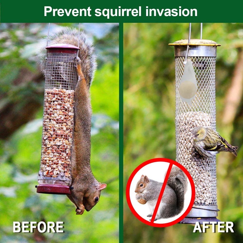 TSCTBA Squirrel Repellent Outdoor, Chipmunk Repellent Outdoor, Squirrel Repellent for Attic and Cars Engines, Ultra Powerful Squirrel Deterrent, Squirrel Repellent for Bird Feeders and Garden-8P - Image 4