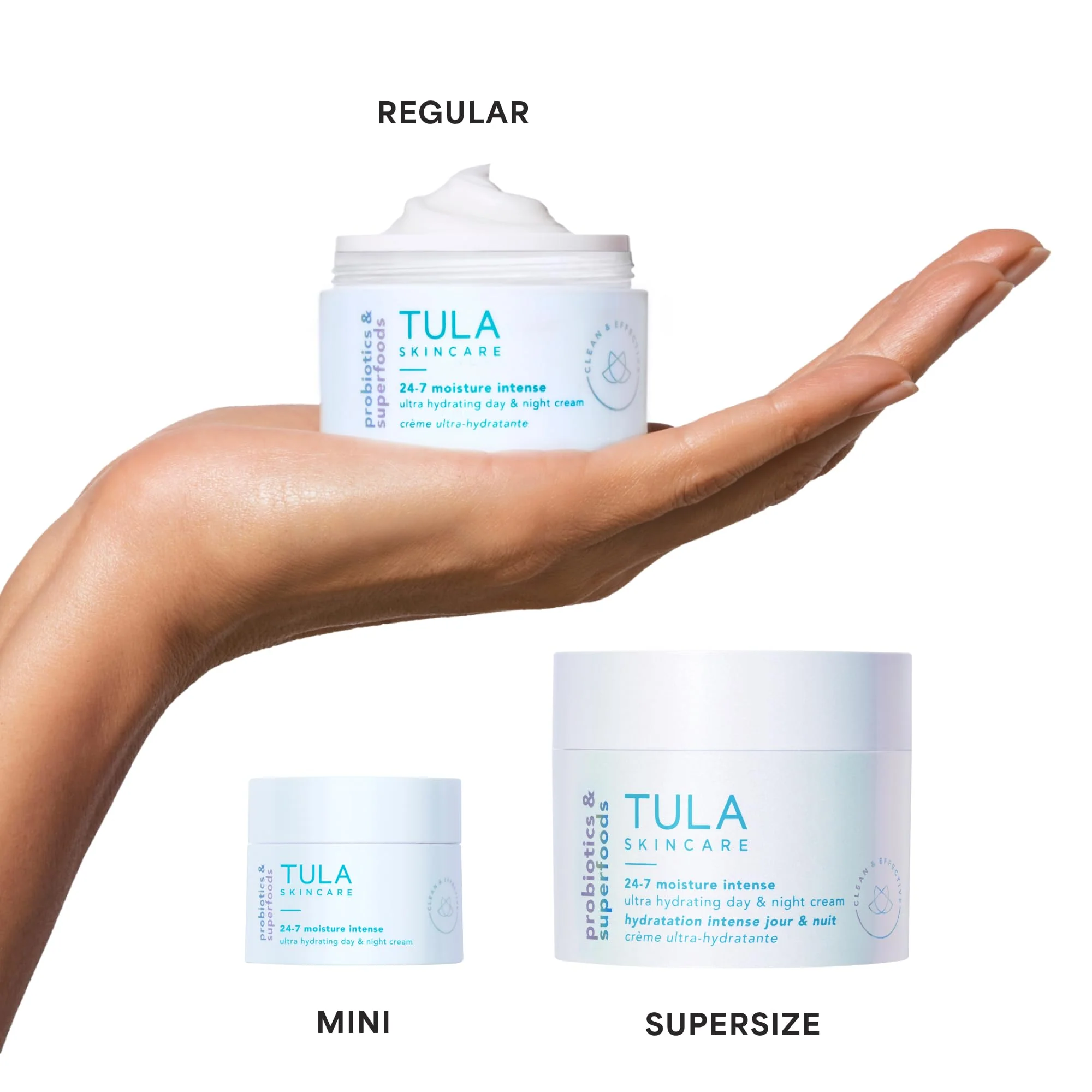 TULA Skin Care 24-7 Moisture Intense Ultra Hydrating Day & Night Cream - Ultra Nourishing Moisturizer for Face, Improves, Soothes & Maintains Skin Balance, 1.5 oz. - Image 9