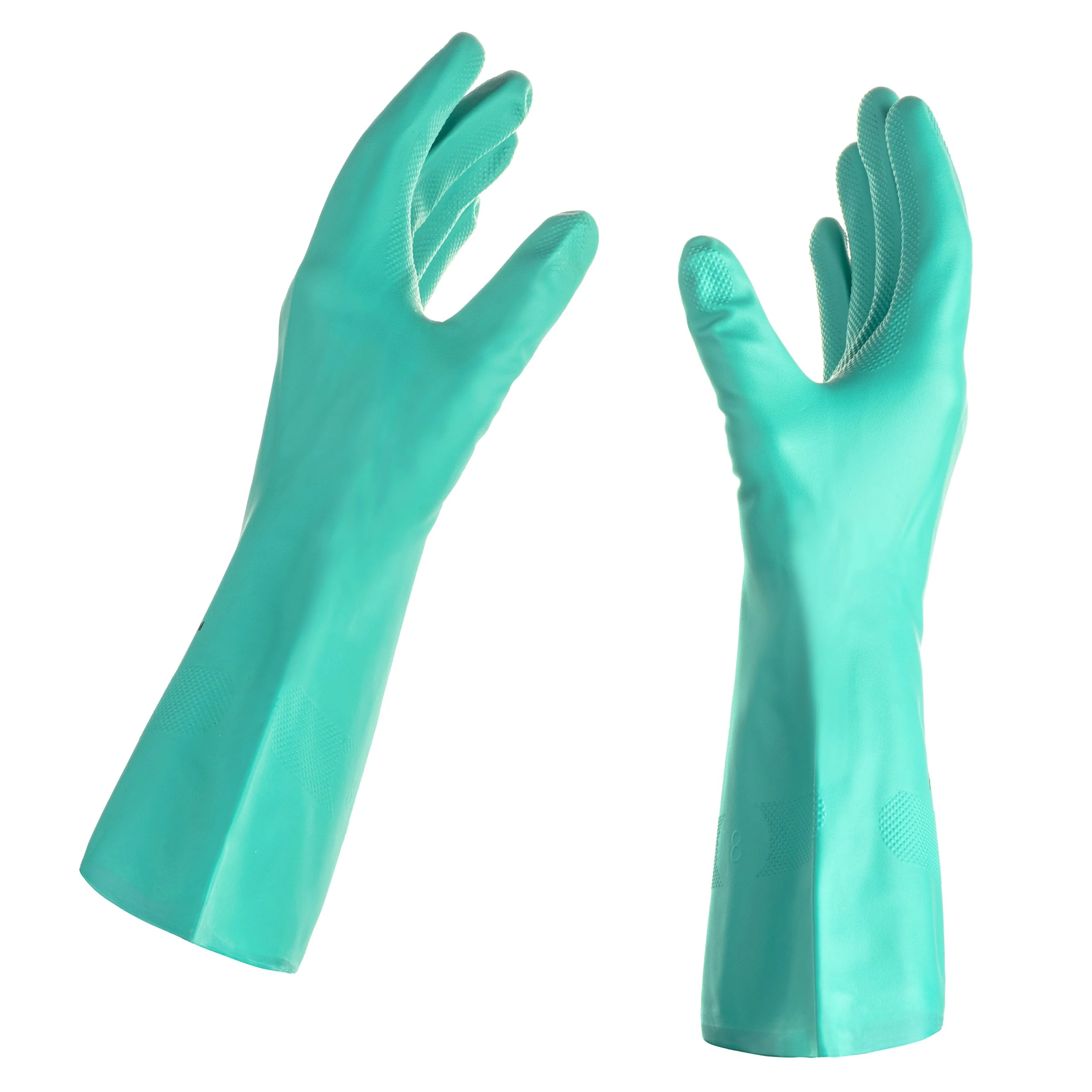 TUSKO PRODUCTS Best Nitrile Rubber Cleaning, Household, Dishwashing Gloves, Latex Free, Vinyl Free, Reusable not Disposable, Extra Small XS, (12 Pairs) - Image 5