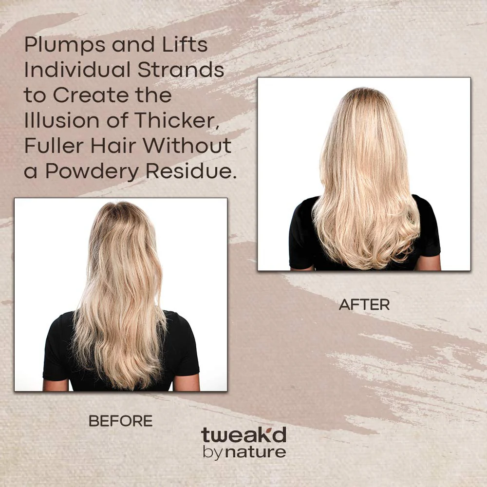 Tweak'd 2XL Fiber Lift Dry Volumizing Spray Kauri Amber Resin 8 oz - Image 4