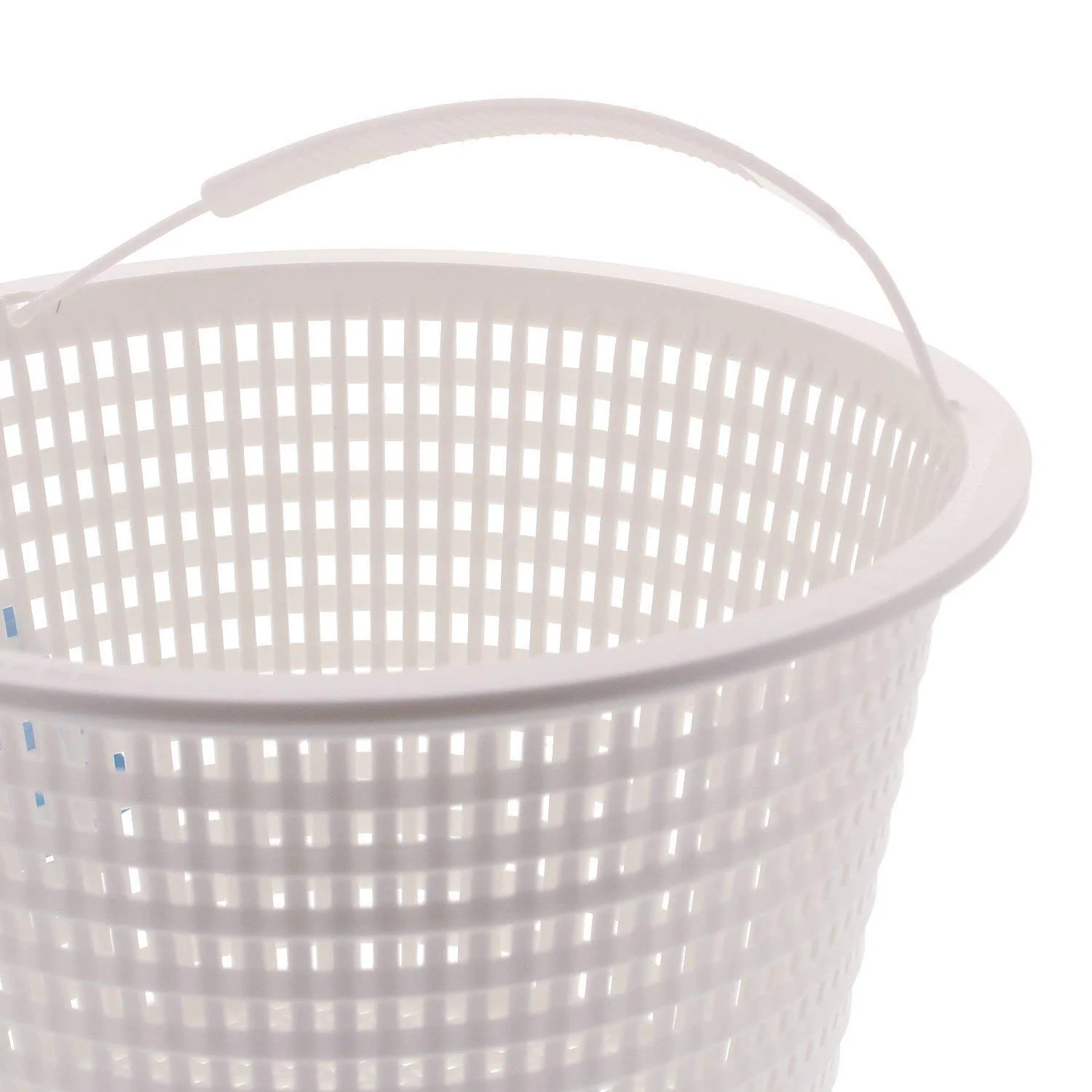 U.S. Pool Supply Swimming Pool Plastic Skimmer Replacement Basket (Set of 2) - Skimmer Basket for Inground Pool, Skim Filter Remove Leaves and Debris - 8" Top, 5.5" Bottom, 5" Deep - Not Weighted - Image 2