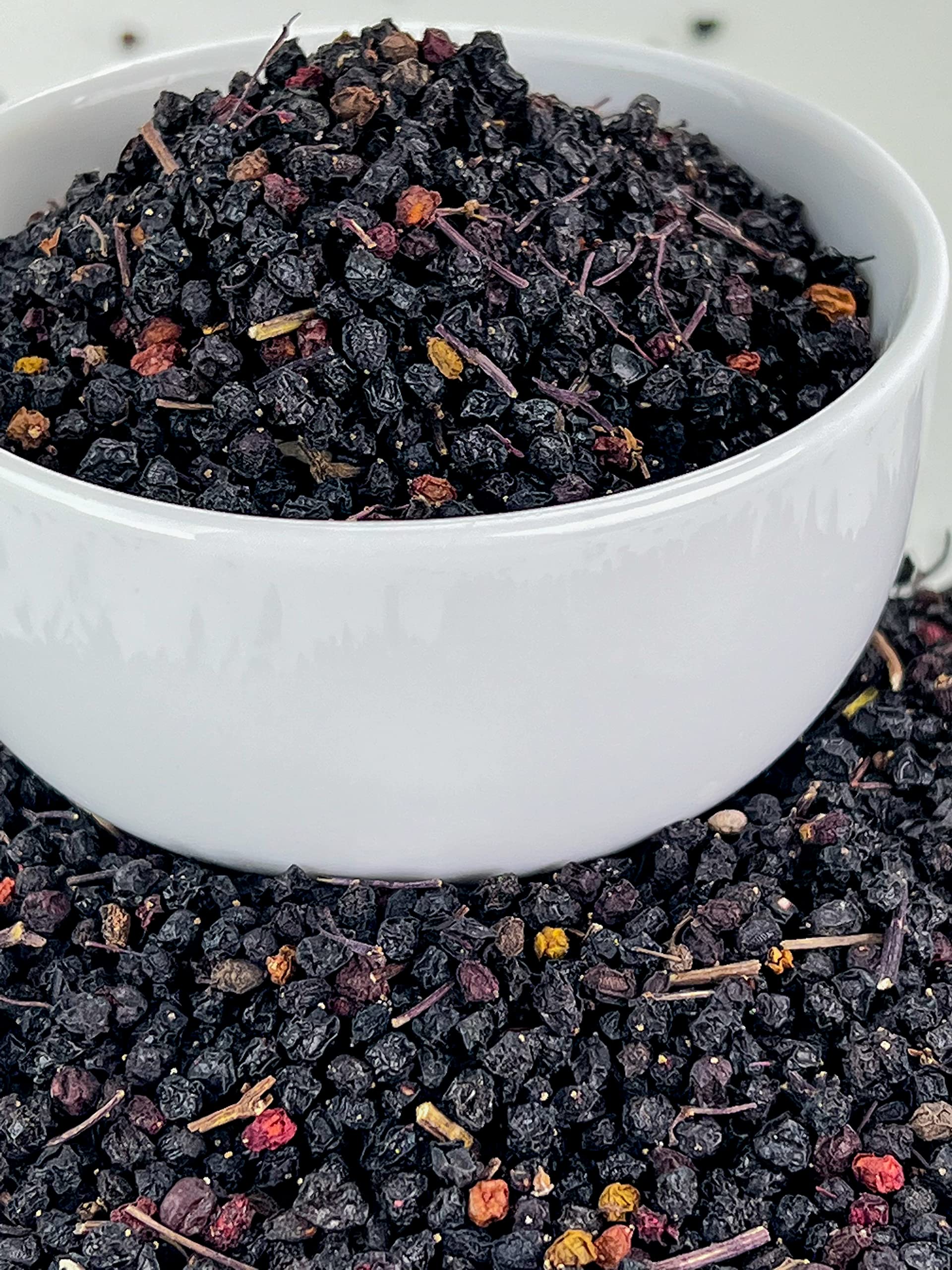 U.S. Wellness Naturals Elderberries – 1lb (Real Wild Harvest) | 100% USDA Certified Organic | Bulk Black Dried Elderberry | for Making Elder Syrup, Gummies, Tea - Raw Vegan Sambucus Nigra - Image 5