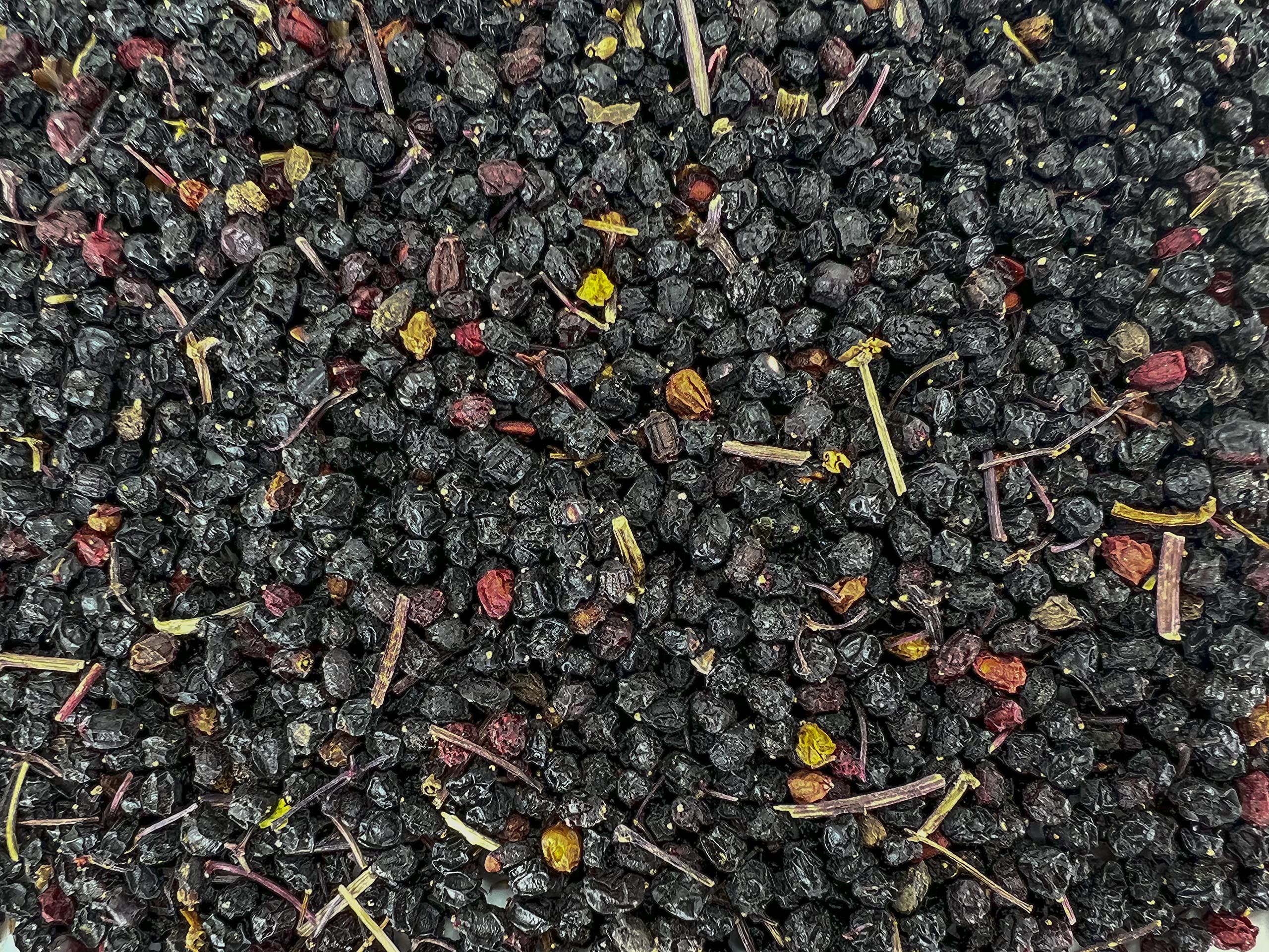 U.S. Wellness Naturals Elderberries – 1lb (Real Wild Harvest) | 100% USDA Certified Organic | Bulk Black Dried Elderberry | for Making Elder Syrup, Gummies, Tea - Raw Vegan Sambucus Nigra - Image 8