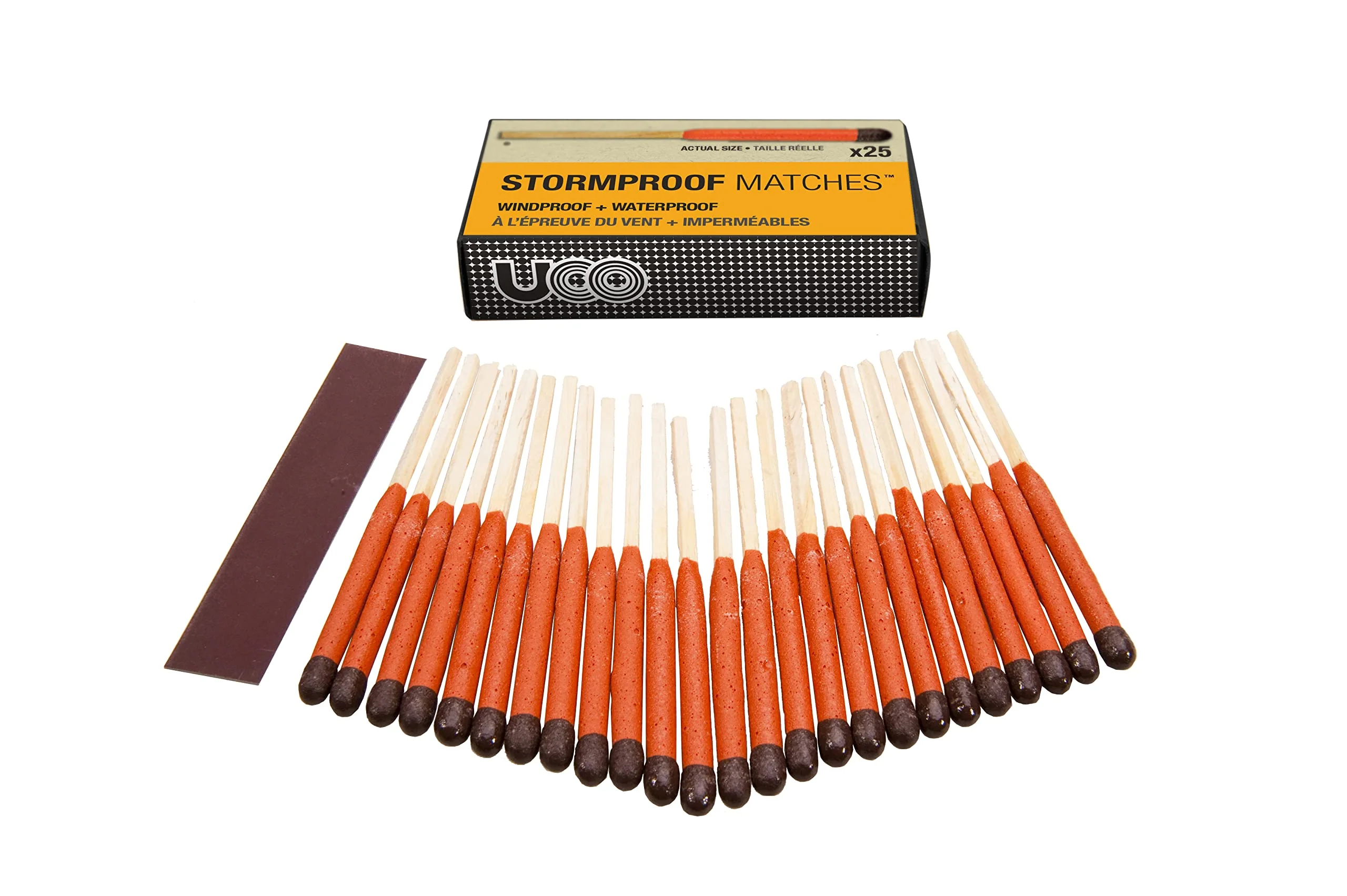 UCO Stormproof, Waterproof & Windproof Match Kit with 4 Packs of Refill Matches - Image 4