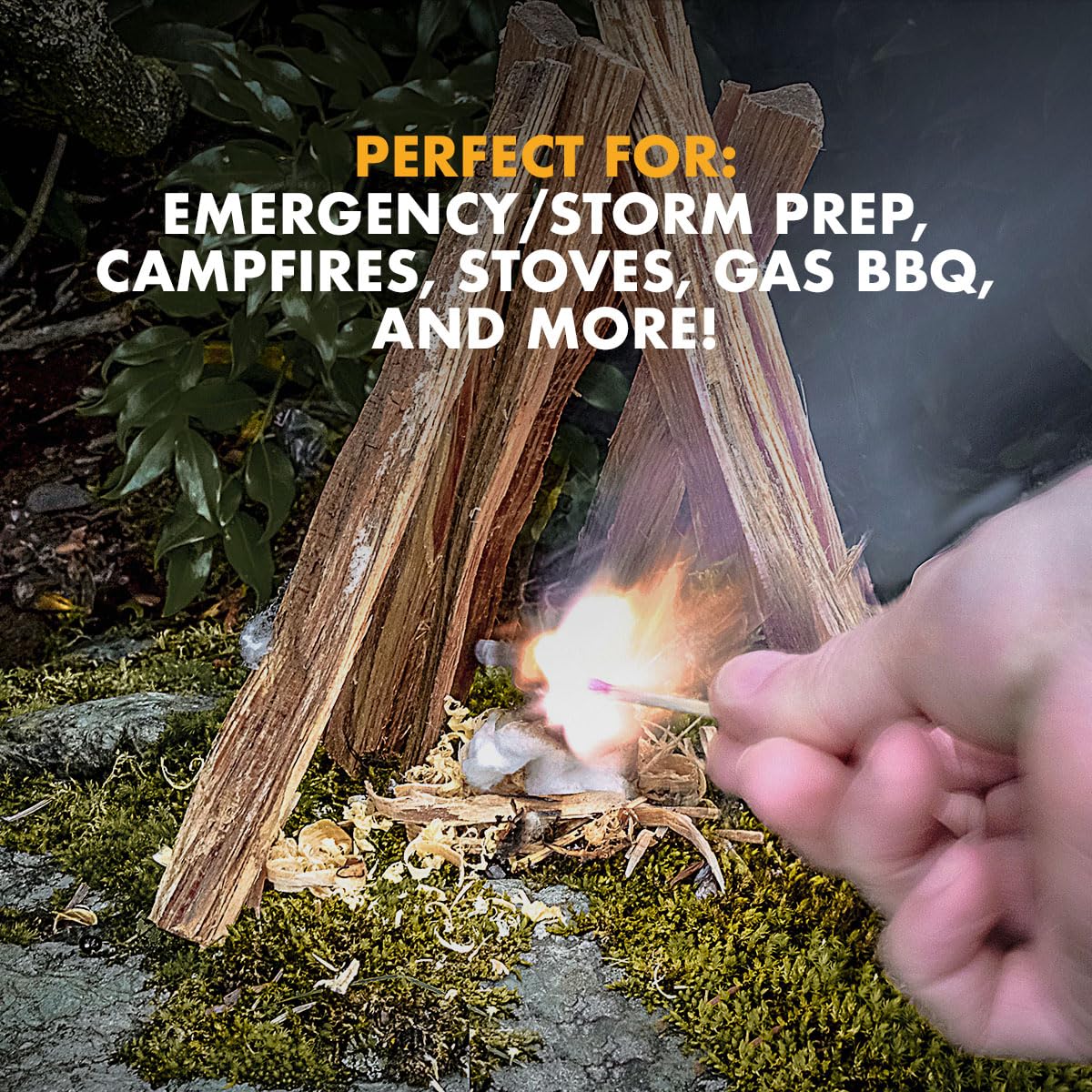 UCO Stormproof, Waterproof & Windproof Match Kit with 4 Packs of Refill Matches - Image 8