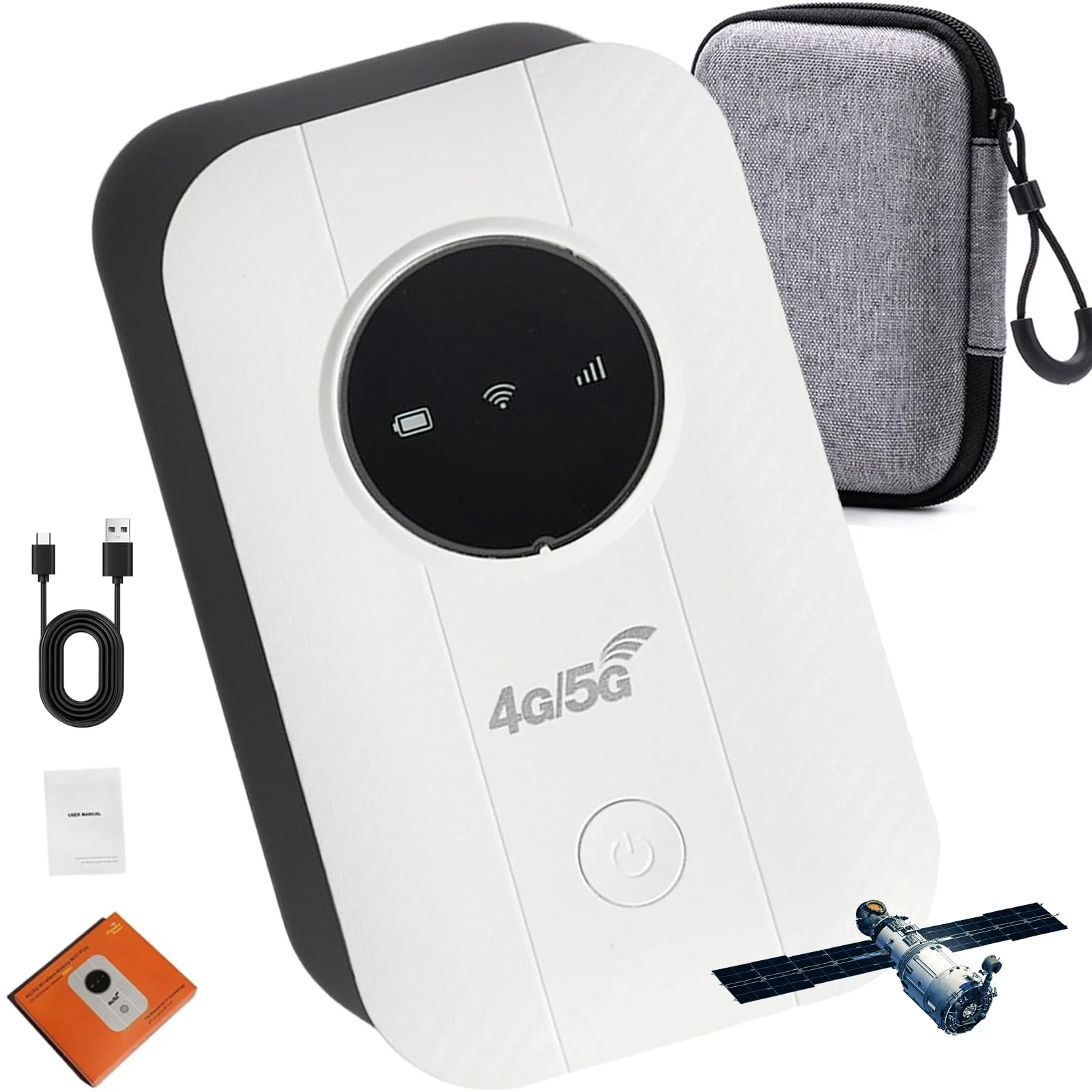Ultralink Pocket [Internet in Your Pocket], Free WiFi Anywhere Ultralink, 2025 New Portable Satellite Internet WiFi Ultra Link Free Router Unlimited High Speed Smart Router (1 PC) - Image 2