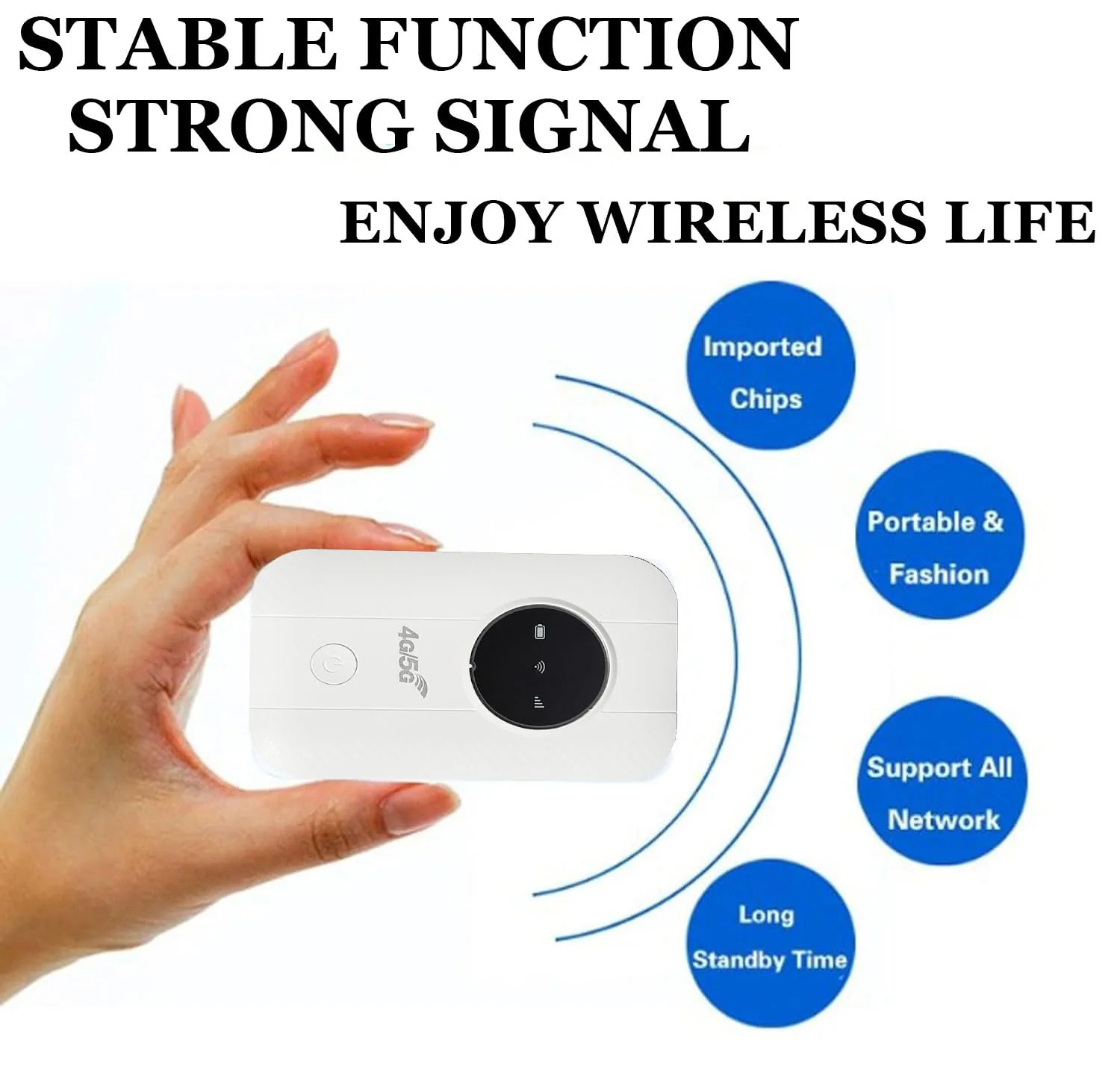 Ultralink Pocket [Internet in Your Pocket], Free WiFi Anywhere Ultralink, 2025 New Portable Satellite Internet WiFi Ultra Link Free Router Unlimited High Speed Smart Router (1 PC) - Image 6