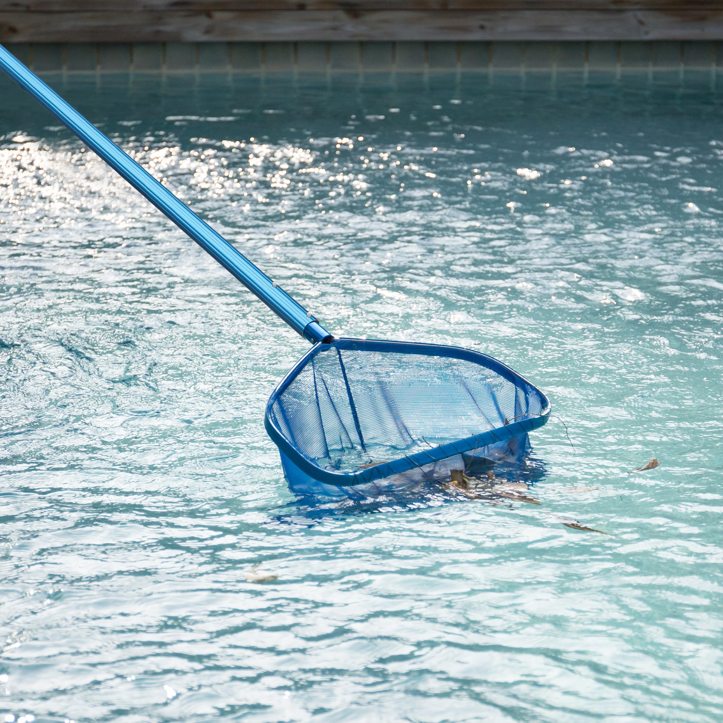 UNCO- Telescopic Pool Pole, 12Ft, Adjustable 3Piece Expandable Step-Up, Pool Brush Pole for Cleaning - Image 4