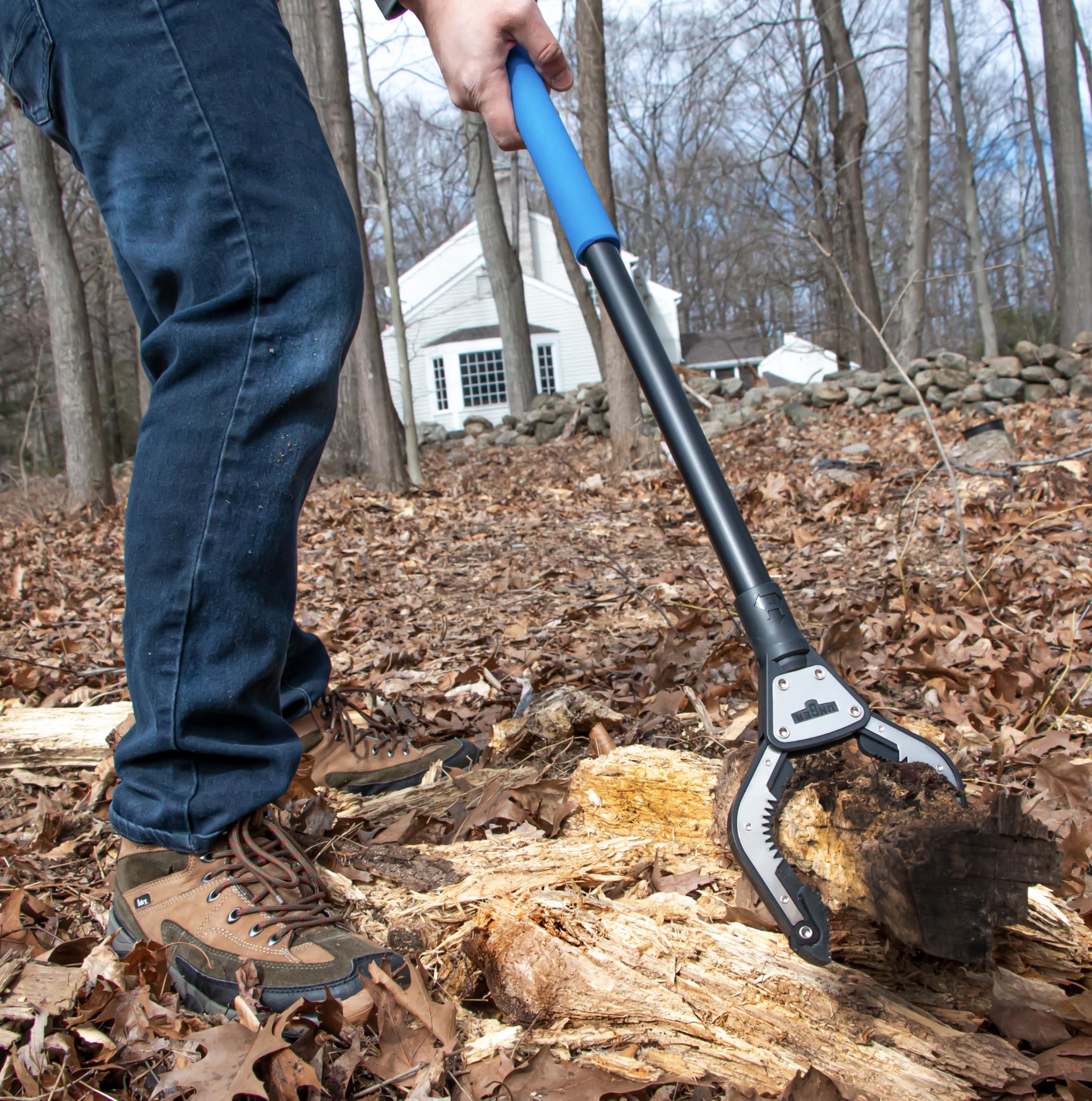 Unger Professional 42.5” Rugged Reacher Grabber Tool with Rotating Head, Outdoor Trash Picker Upper, Heavy Duty Claw Pickup, Durable Litter Yard Clean Up for Twigs, Lawn, and Garden Use - Image 9