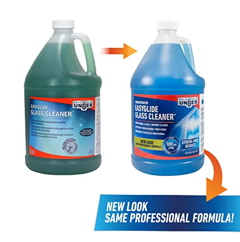 Unger Professional Streak-Free EasyGlide Glass Cleaner Concentrate, 1 Gallon, Ammonia-Free, Makes 100 Gallons of Solution, Safe for Tinted Windows, LOW-E, Windshields and Mirrors - Image 7