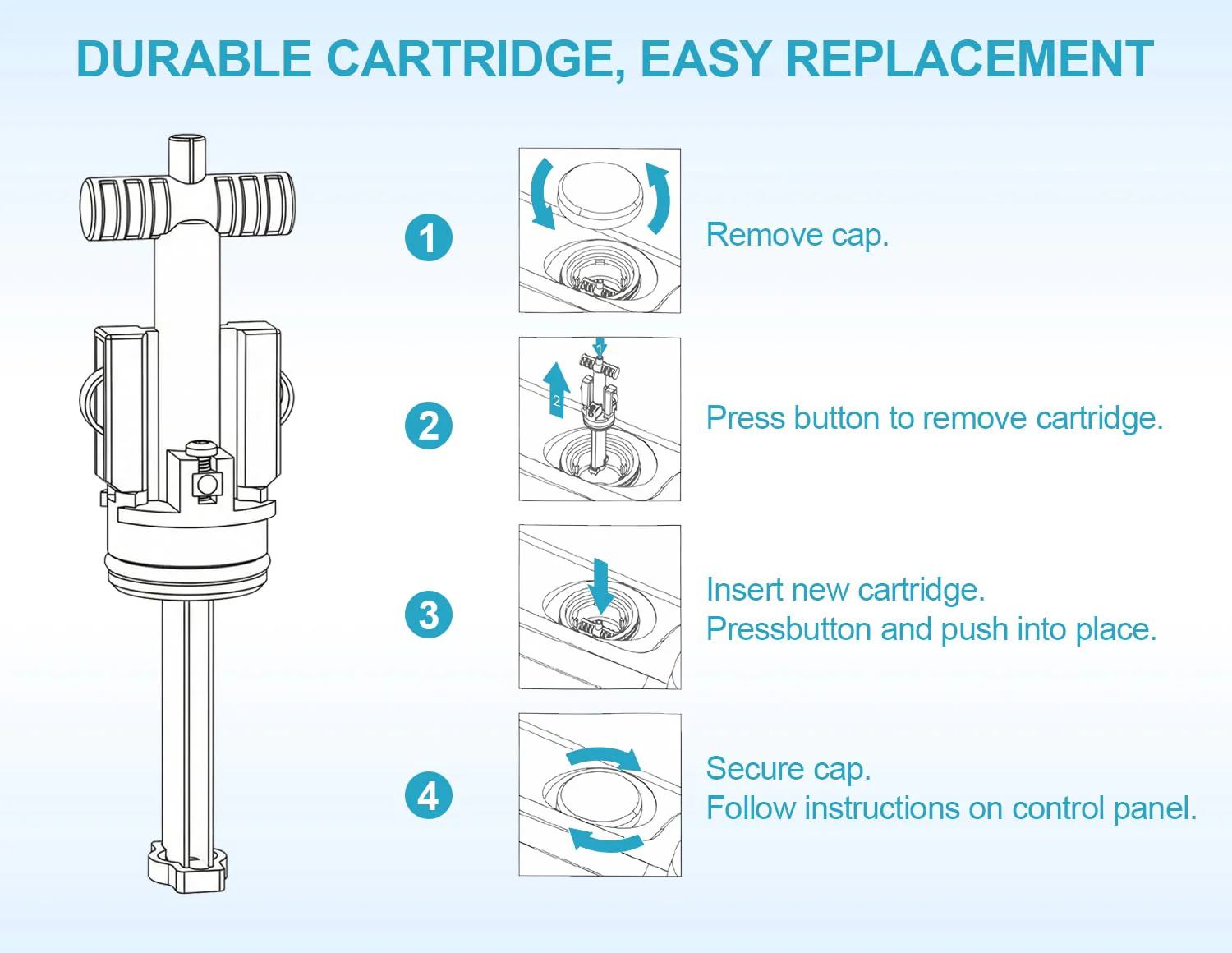 Upgrade Salt Water System Cartridge Replacement for Spas & Hot Tubs, Compatible with Hot Springs Highlife & Limelight, Chlorine-Generating Filter, Soft, Fresh Water, Reduces Dry Eyes, Itchy Skin - Image 2