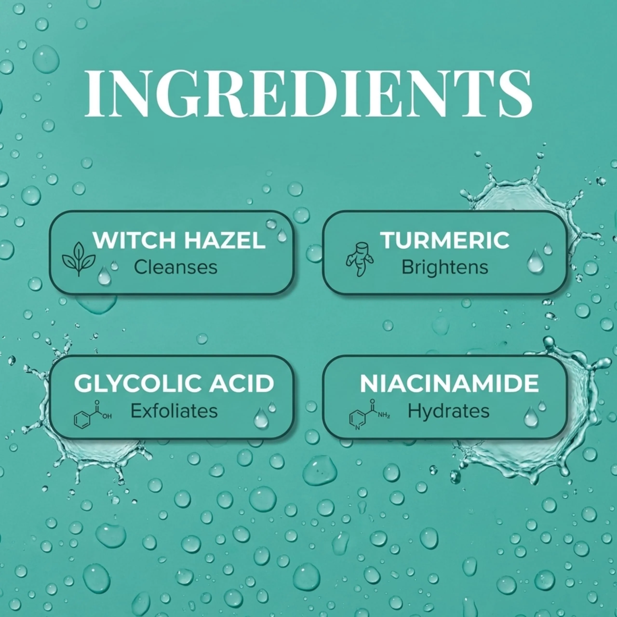 Urban Skin Rx® Witch Hazel Brightening & pH Balancing Toner, Exfoliated & Clarifies Clogged Pores, Improves The Appearance of Uneven Skin Tone, Reduces Redness & Brightens Dull Complexions, 4.5 Fl Oz - Image 6