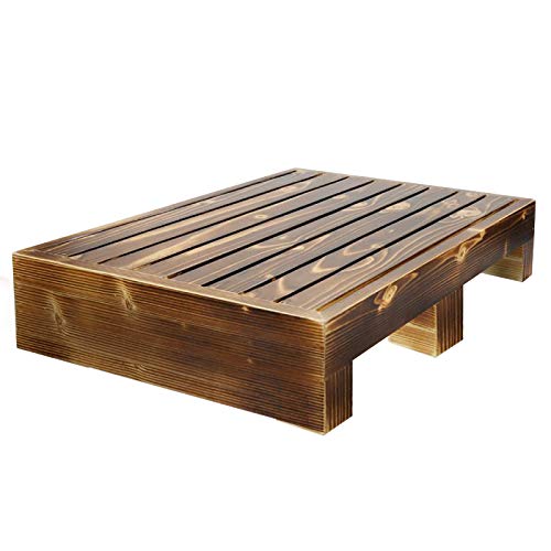 URFORESTIC Solid Wood Indoor/Outdoor 3 1/2" High Riser Step - Non-Slip All Weather Top & Feet Mobility Assistance - Image 6