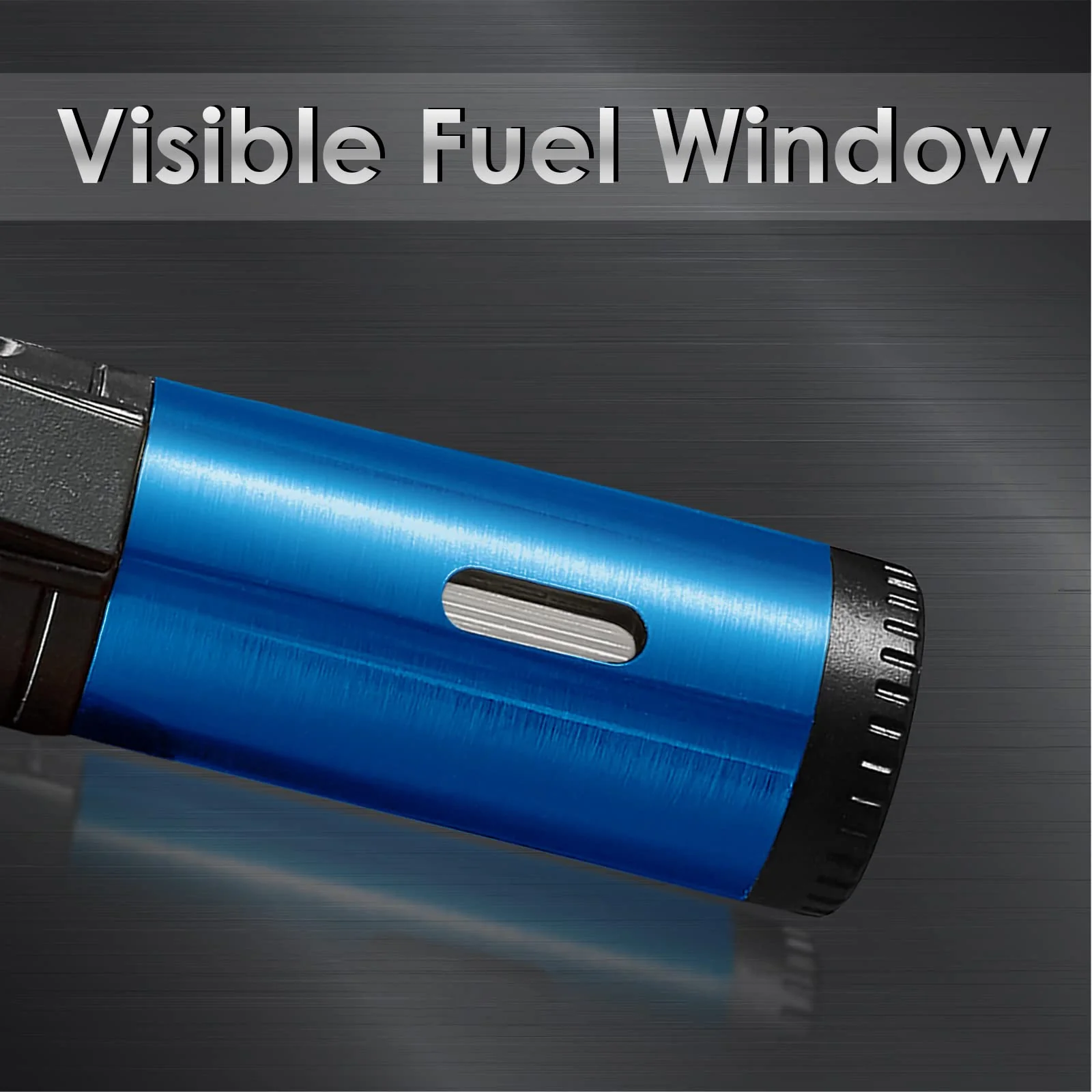 Urgrette 4 Pack Torch Lighter Triple 3 Jet Flame Refillable Butane Lighters Windproof Adjustable Portable Lighter (Butane Not Included) - Image 3