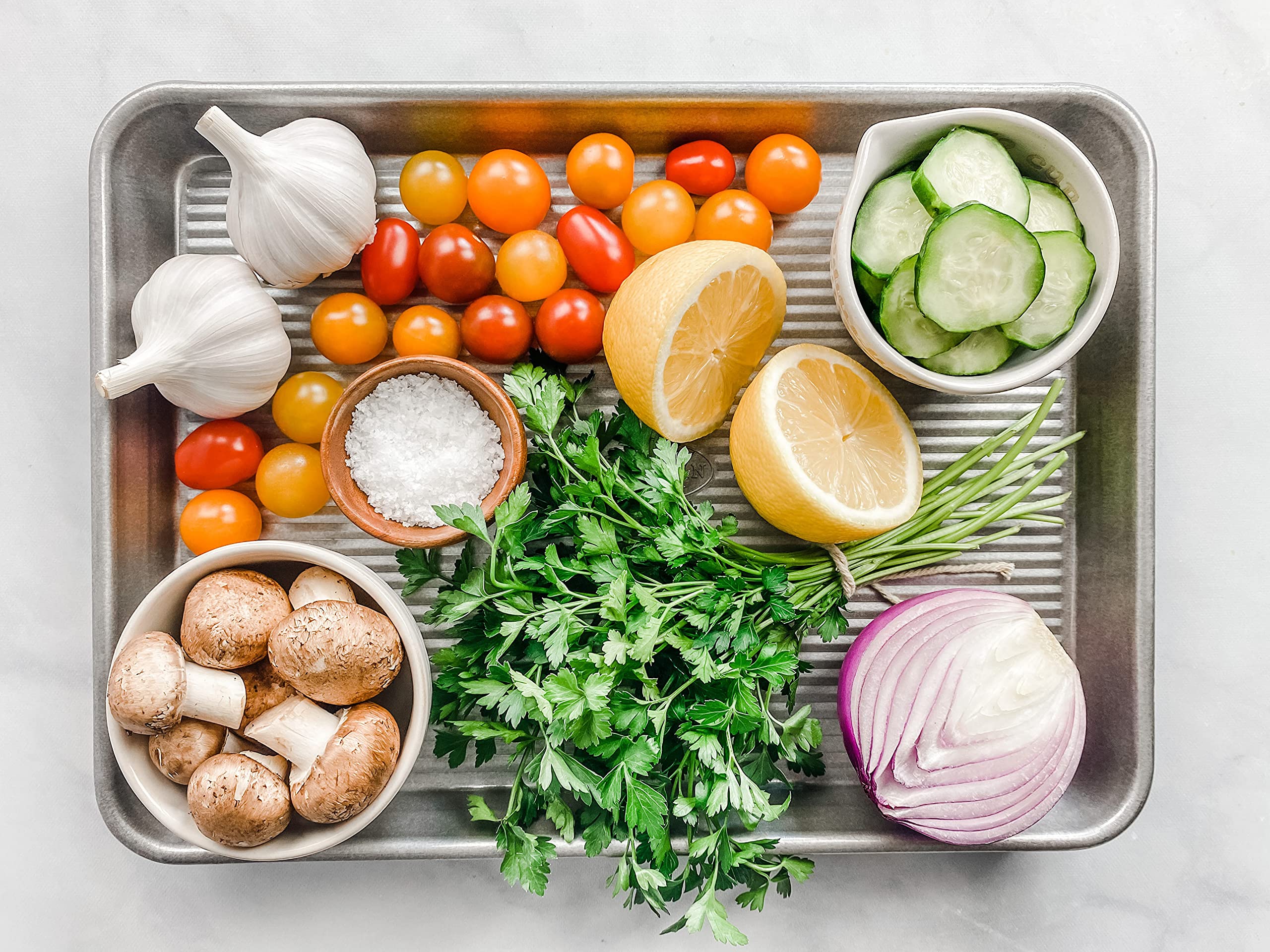 USA Pan Bakeware Nonstick Quarter Sheet Pan, Baking Sheet Aluminized Steel - Image 6