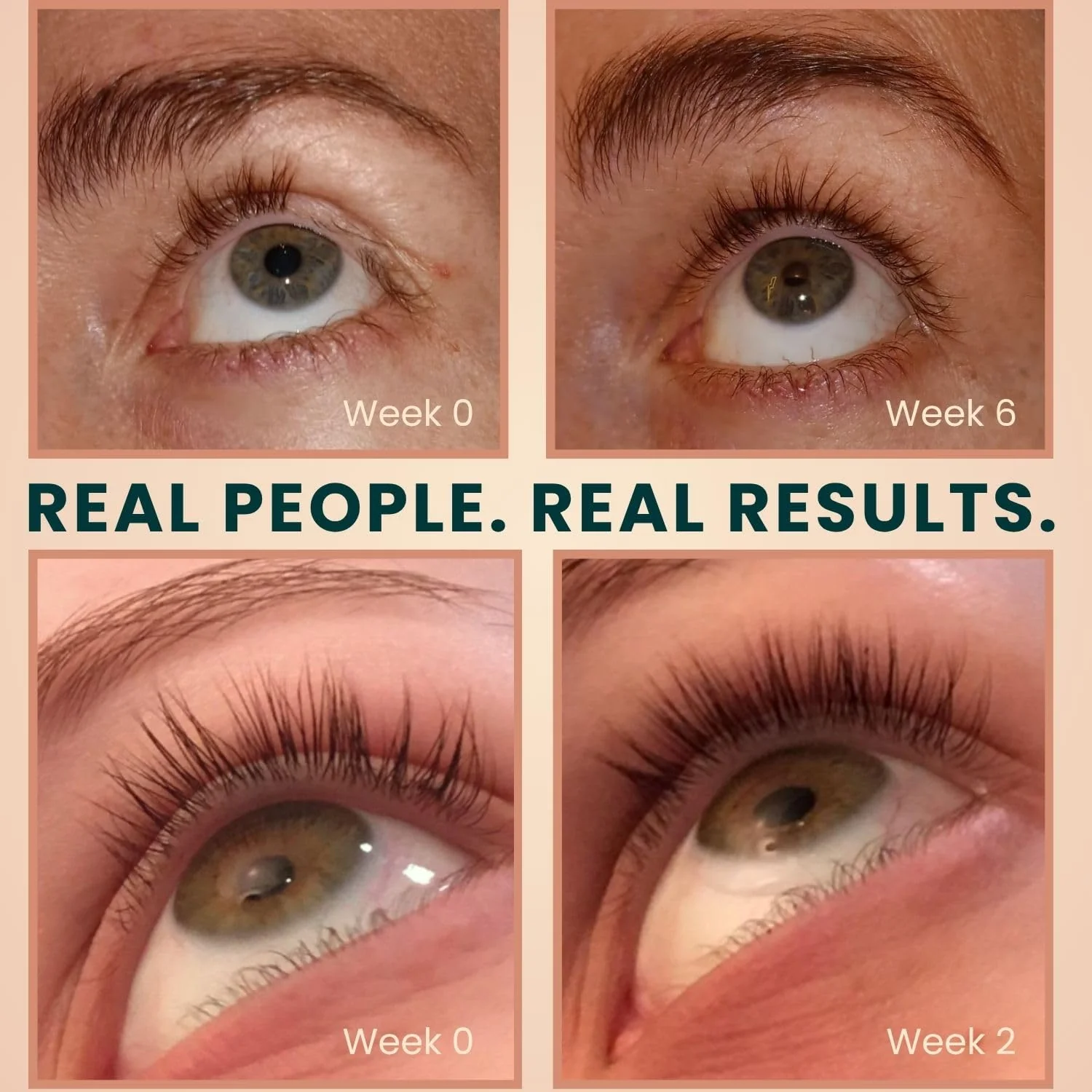 USDA Organic Castor Oil Lash Serum - Premium All Natural Cold Pressed Castor Oil Eyelash Growth Serum with Mascara Tube - Eyelash Treatment and Conditioner - For Thicker and Fuller Lashes - Image 6