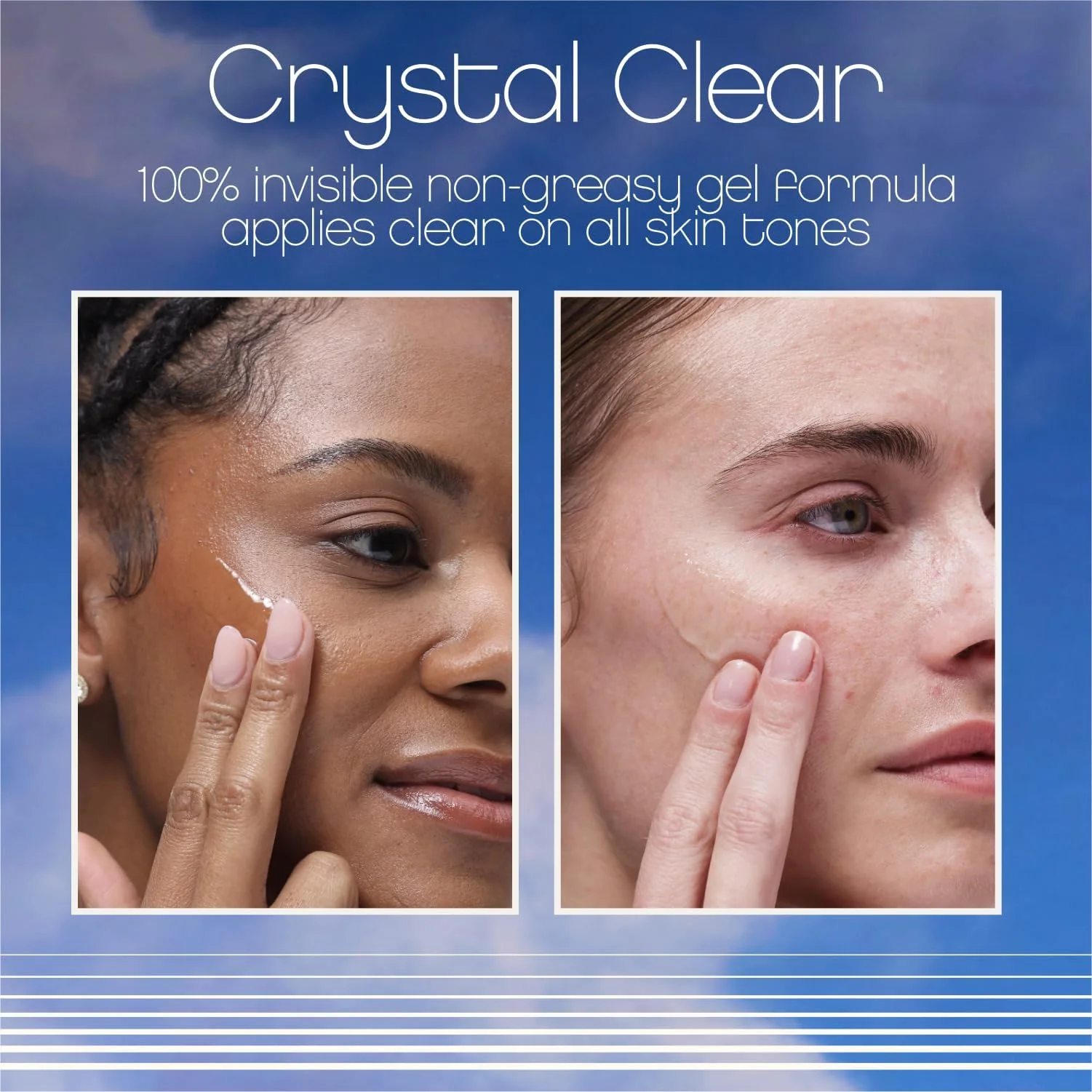 Vacation Crystal SPF 50 Face Gel, Clear Sunscreen, Hydrating & Nourishing, Water-Resistant, Fragrance-Free, Travel Size, 1.7 Fl. Oz. - Image 6