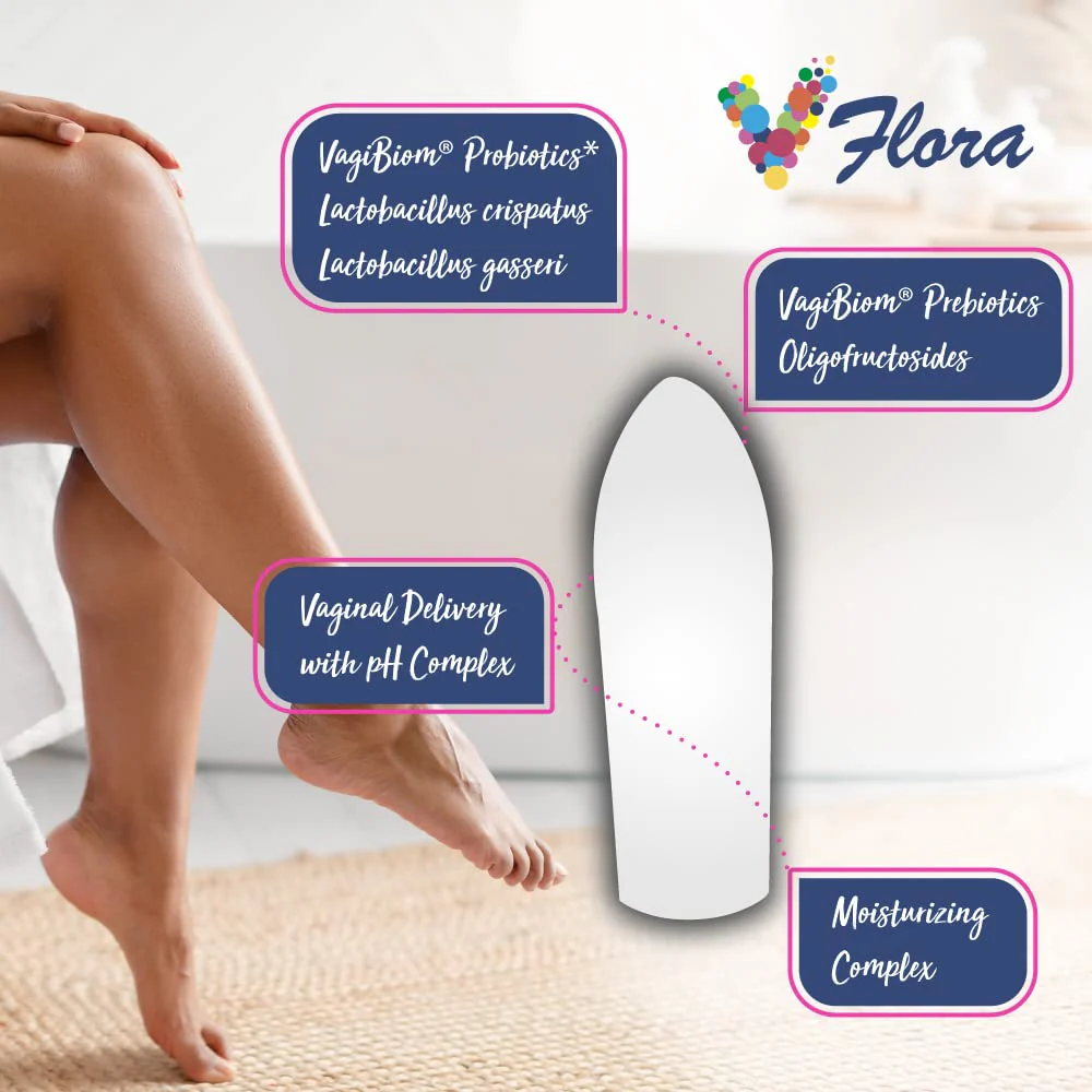 VagiBiom 5-Day Vflora (Lactobacillus crispatus + L. gasseri) to Balance Intimate Flora. Nourish and Nurture Good Flora for Skin Health. Ultra Potent 100% Natural Vegan (5 Suppositories) - Image 3