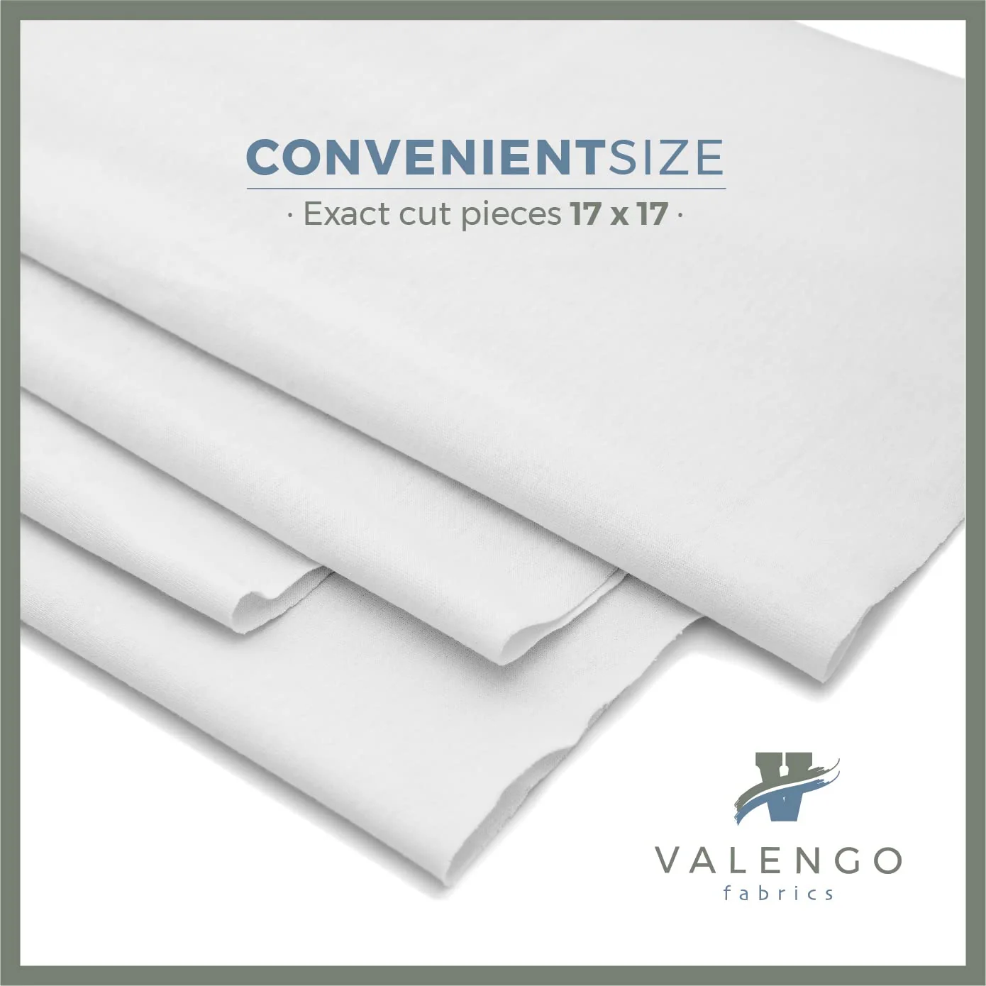 VALENGO New Lint Free Rags – 100% Cotton Cloth, Soft T-Shirt Rags, Lint Free Cloth for Staining Wood, Cast Iron, Dusting, Polishing, Painting and Cleaning – Reusable & Absorbent – 17”x17” (Pack of 28) - Image 6