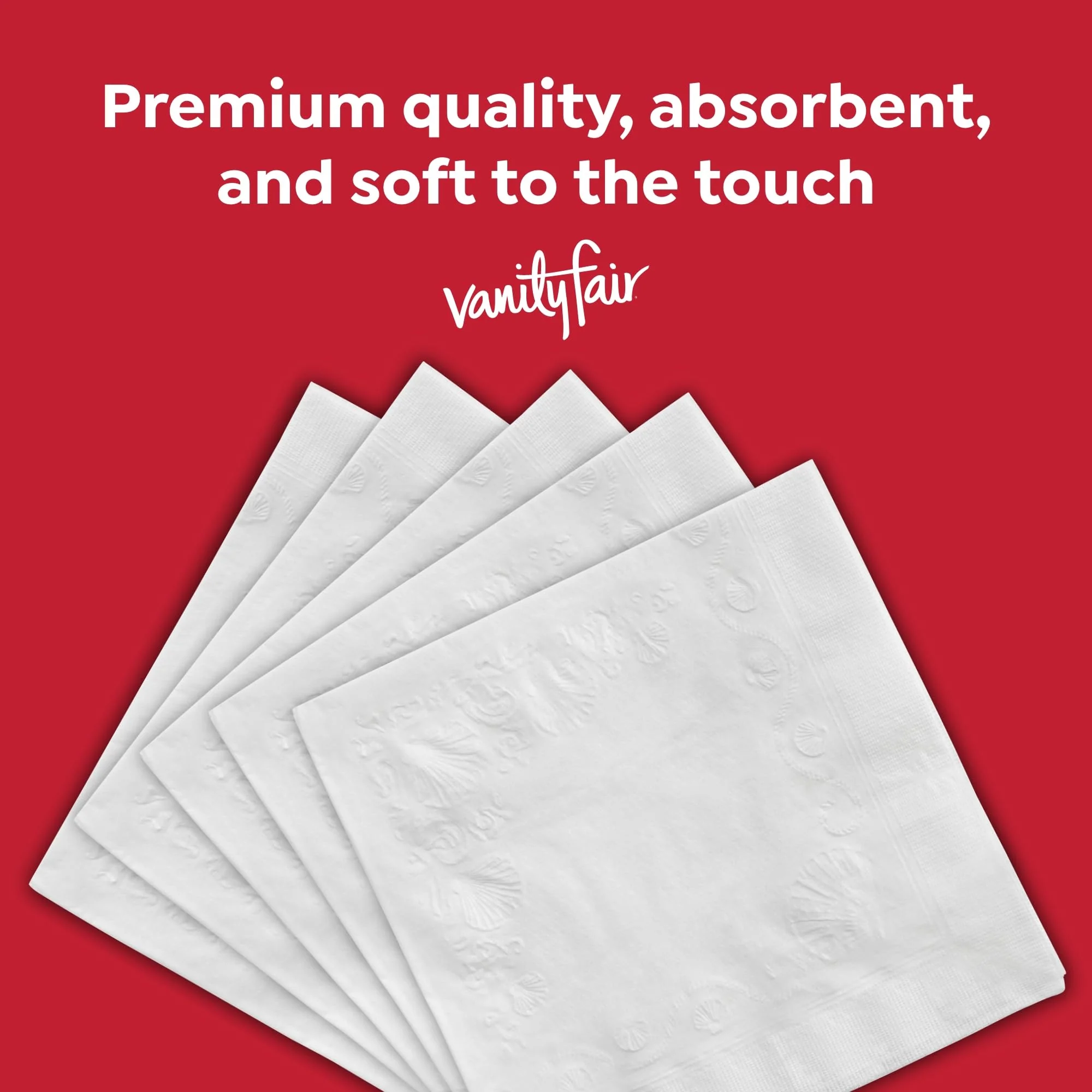 Vanity Fair Everyday Paper Napkins, 400 Count, Disposable Napkins Made Soft And Smooth For Everyday Meals - Image 4