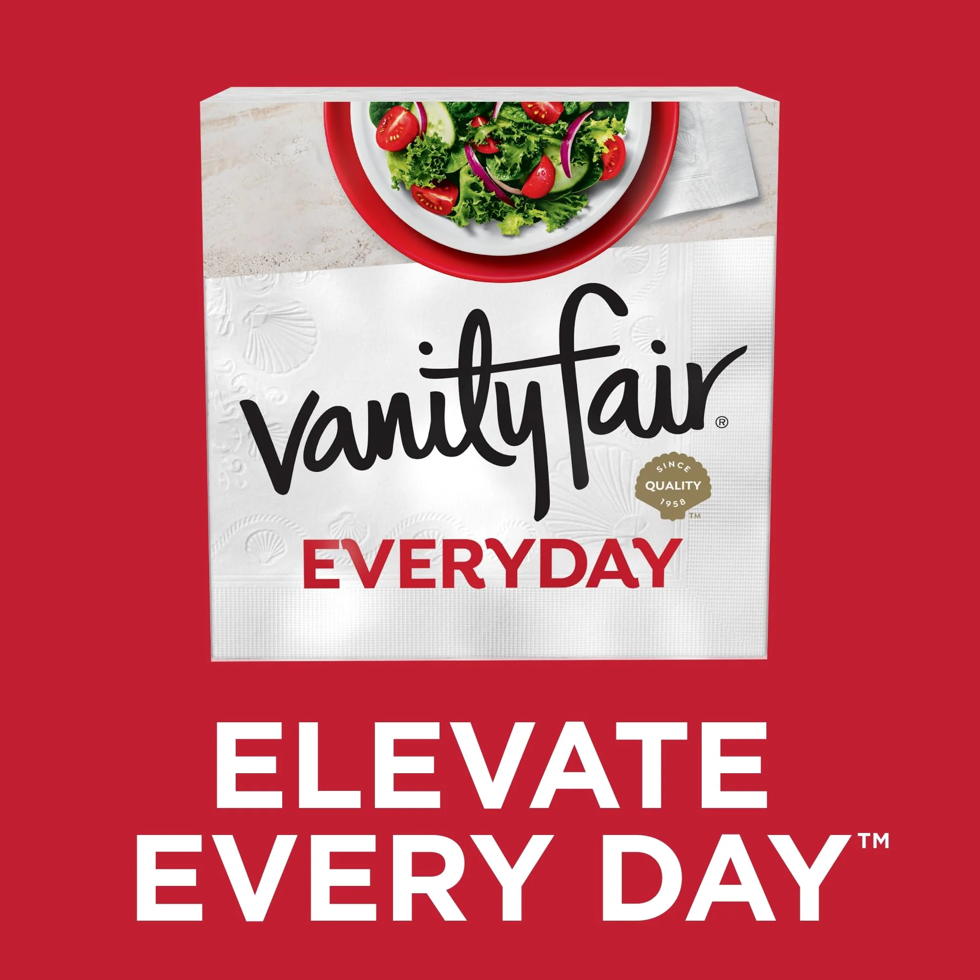 Vanity Fair Everyday Paper Napkins, 400 Count, Disposable Napkins Made Soft And Smooth For Everyday Meals - Image 9