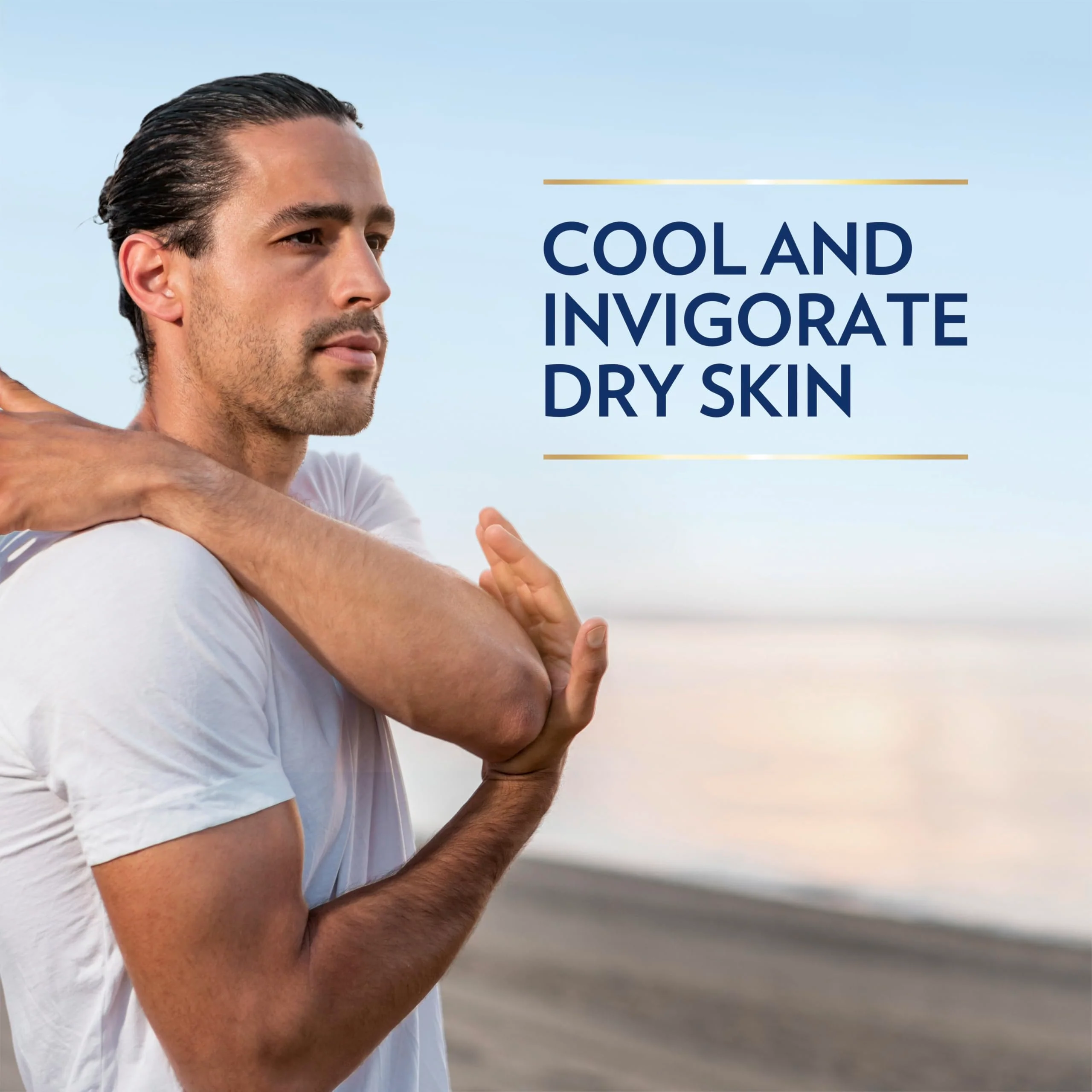 Vaseline Men Cooling Hydration 3-in-1 4 Pack for Dry Skin Face, Hands & Body Lotion for Men with Menthol & Ultra-Hydrating Lipids 20.3 oz - Image 6