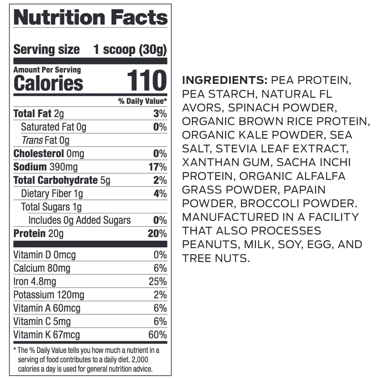 Vega Protein and Greens, Salted Caramel, Plant Based Protein Powder Plus Veggies, Vegan Protein Powder, Keto-Friendly, Vegetarian, Gluten Free, Soy Free, Dairy Free, Lactose Free, 25 Servings, 26.5 Ounce - Image 2