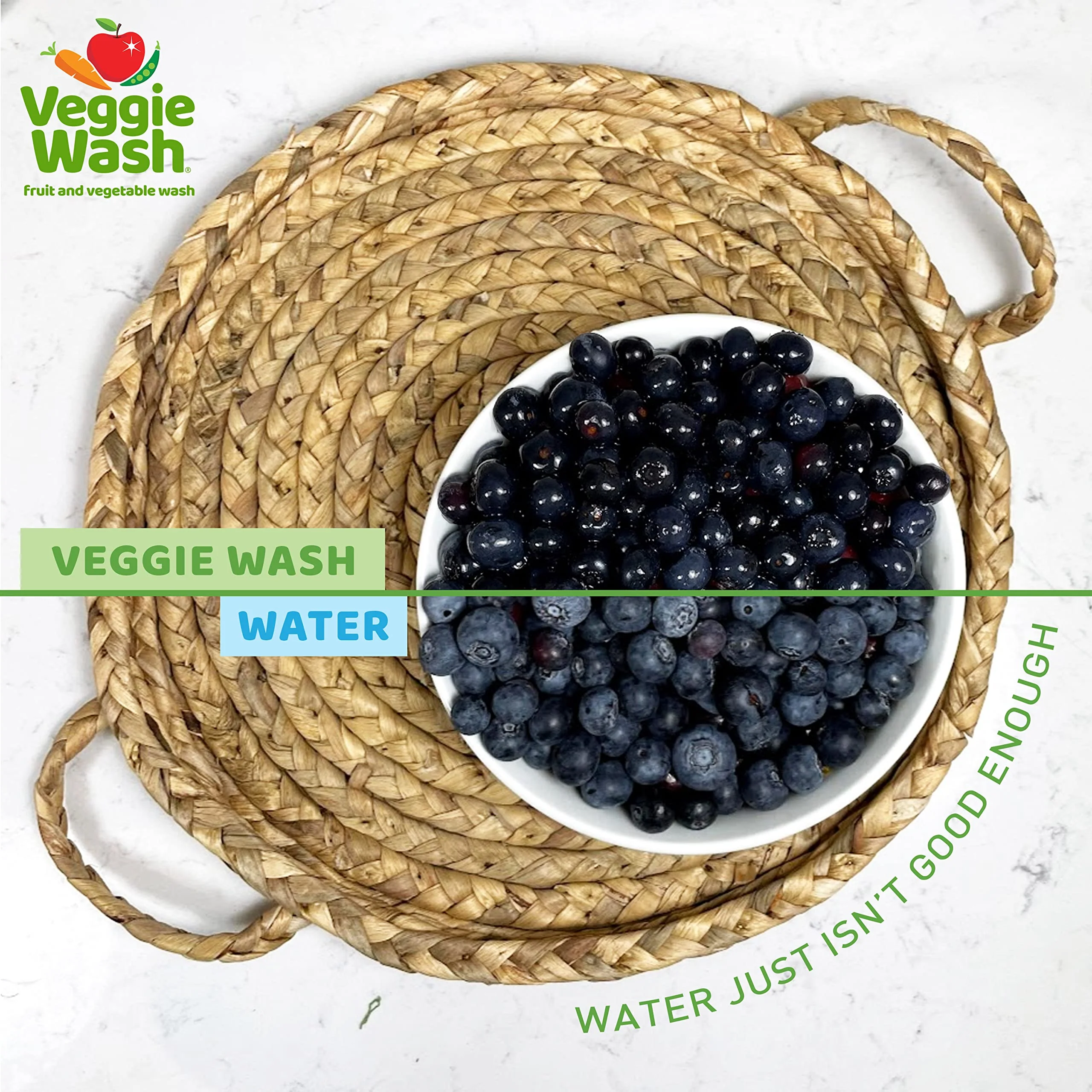 Veggie Wash Organic Fruit and Vegetable Wash Refill, Certified Organic, Ideal for Cleaning Produce, 32 Fluid Ounce, Pack of 2 - Image 3
