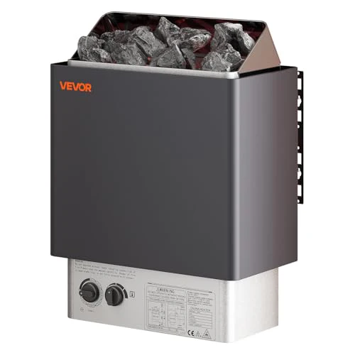VEVOR Sauna Heater,220V Electric Sauna Stove, Steam Bath Sauna Heater 3h Timer and Adjustable Temp for Max. 176-318 Cubic Feet, (4.5KW) FCC Certification - Image 2