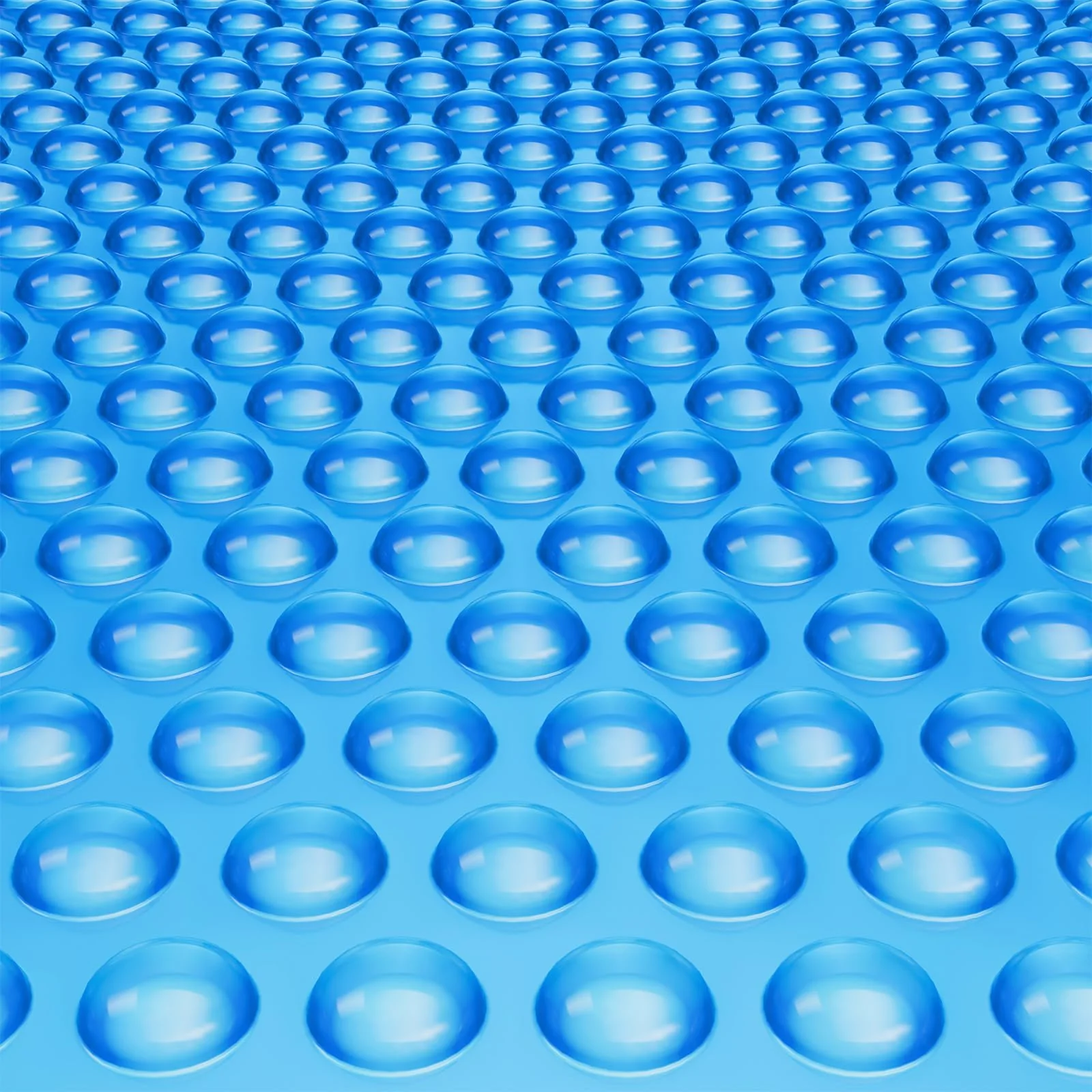 VEVOR Solar Pool Cover, 36 x 18 ft Rectangle Solar Cover 12 mil for Pools, Inground Above Ground Swimming Pool Solar Blanket with Bubble, Heat Retaining Solar Covers Blue