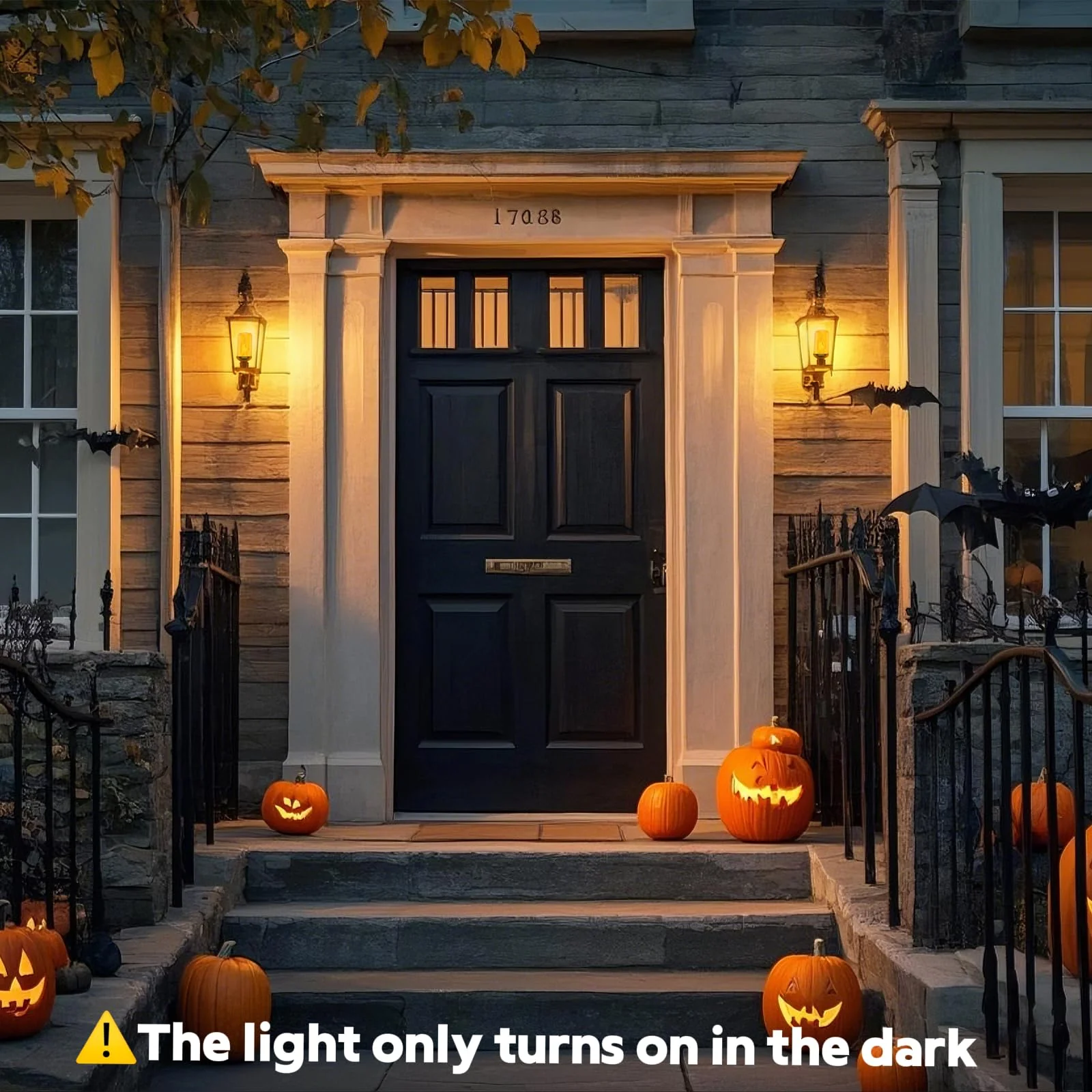 Vicstone Dusk to Dawn LED Flame Light Bulbs Outdoor, 4 Modes Flickering Light Bulbs with Upside Down Effect, E26 Fire Bulb for Halloween Christmas Party Patio Porch Home Indoor Decorations - 2 - Image 2
