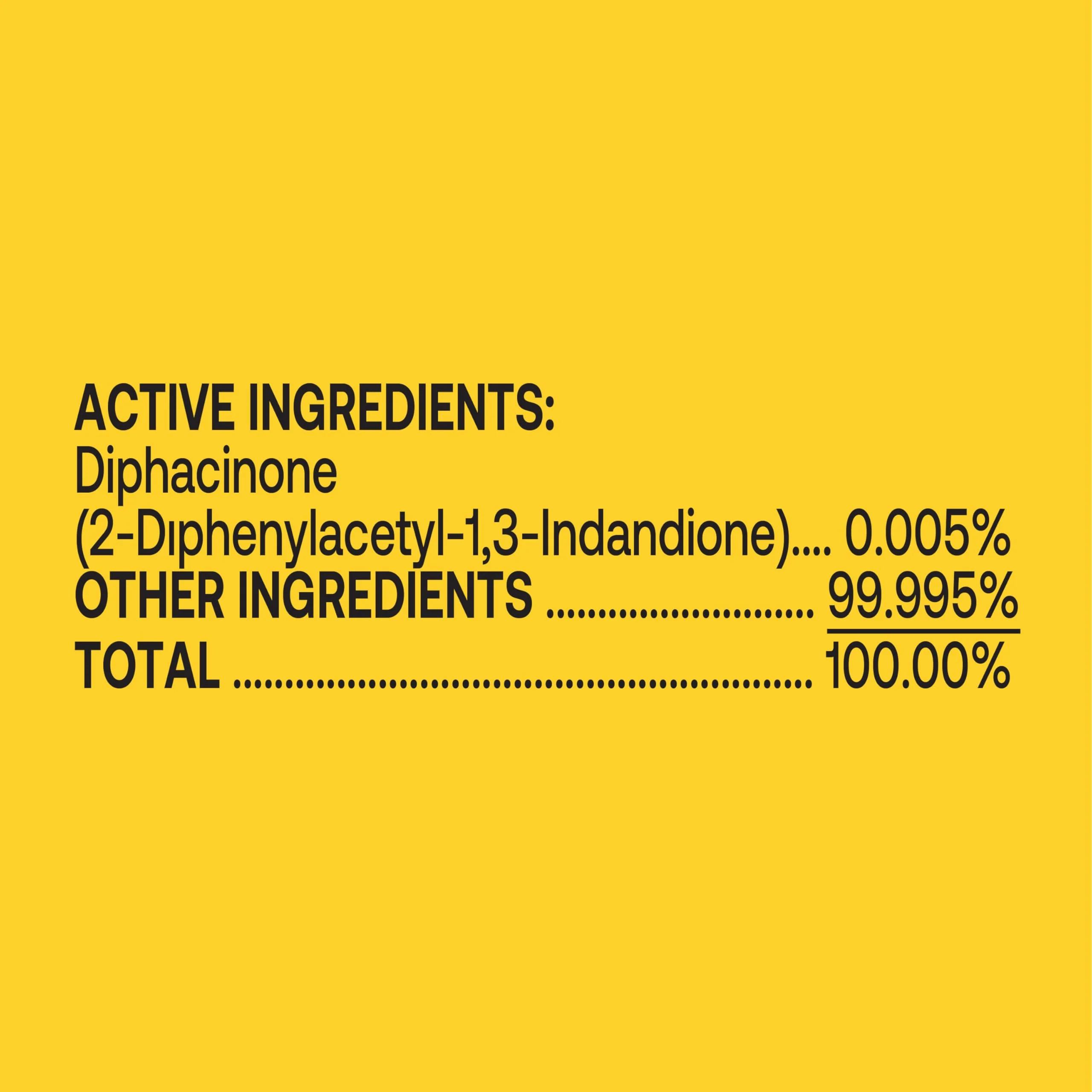 Victor Rat Poisoning for Inside & Outdoor Use - Kills Rats, Mice, Meadow Voles, Mouse Poisoning for Indoor & Outside Areas, Ready-to-Use, Yellow, M925, 4 lbs - Image 4