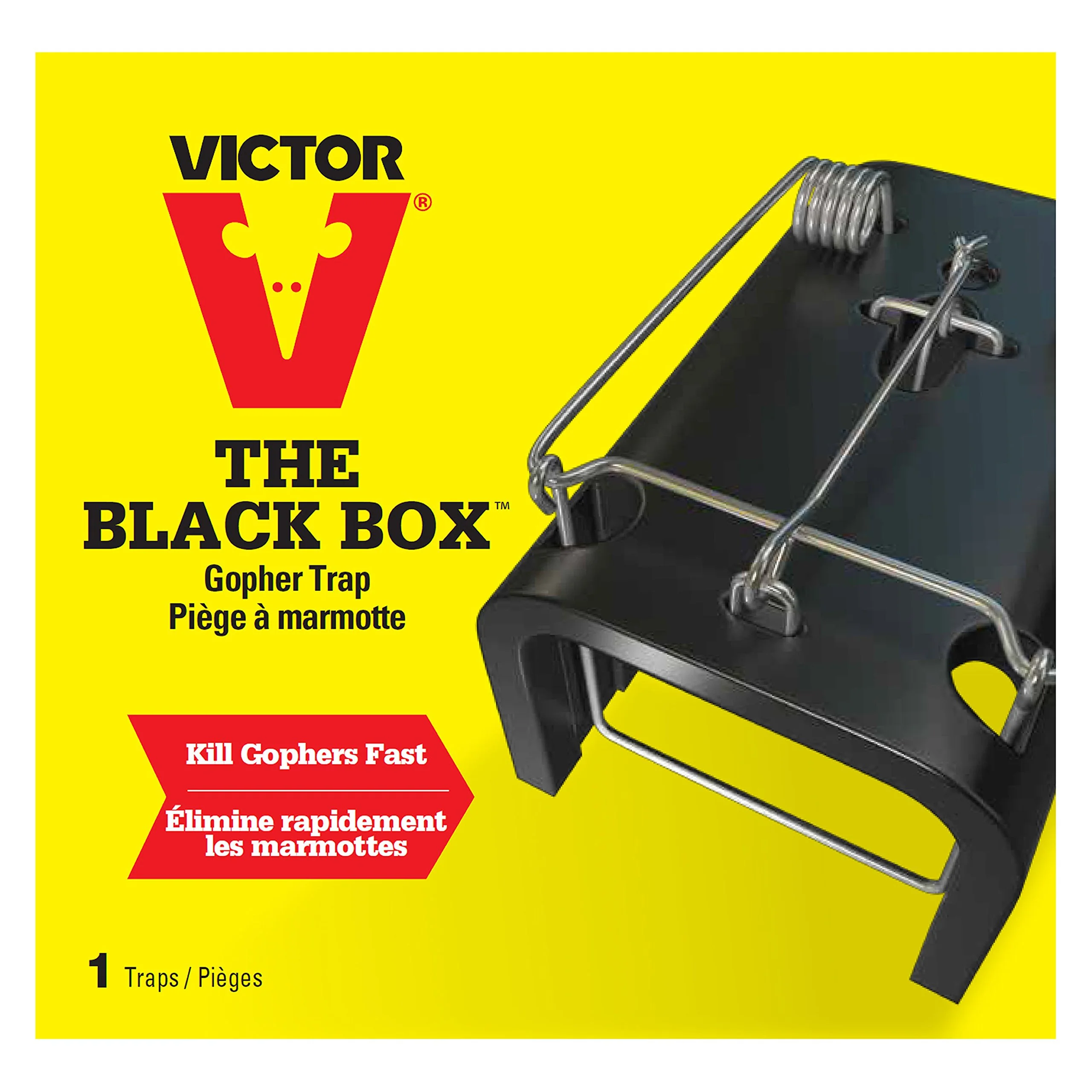 Victor The Black Box Gopher Trap 0625 - Reusable - Weather-Resistant - Image 6