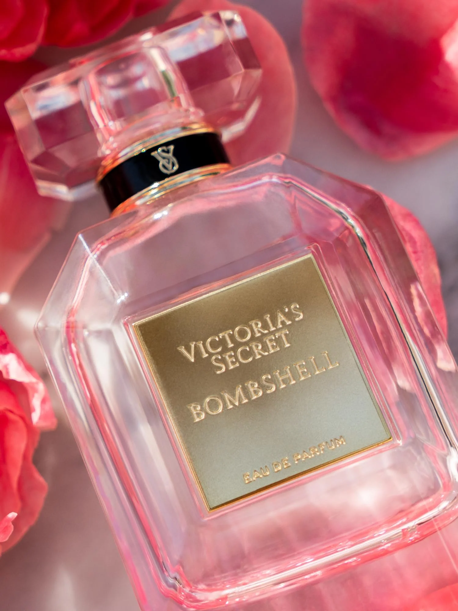 Victoria's Secret Bombshell 3 Piece Luxe Fragrance Gift Set: 1.7 oz. Eau de Parfum, Travel Lotion & Shimmer Mist - Image 6