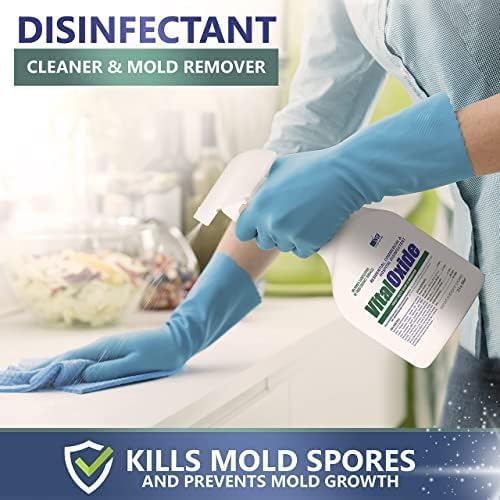 Vital Oxide Disinfectant, Deodorizer, Cleaner, Food-Contact Sanitizer, Virucide – (EPA registration #82972-1) – Kills Mold & Mildew, Eliminates Odors-32 Oz - Image 2
