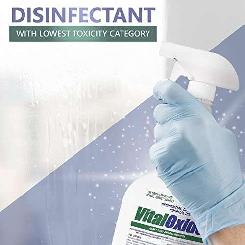 Vital Oxide Disinfectant, Deodorizer, Cleaner, Food-Contact Sanitizer, Virucide – (EPA registration #82972-1) – Kills Mold & Mildew, Eliminates Odors-32 Oz - Image 4