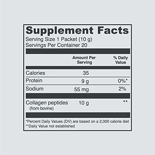 Vital Proteins Collagen Peptides Powder Supplement Travel Packs, Hydrolyzed Collagen for Skin Hair Nail Joint - Dairy & Gluten Free - 10g per Serving - Zero Sugar - Unflavored (20ct per Box) - Image 5