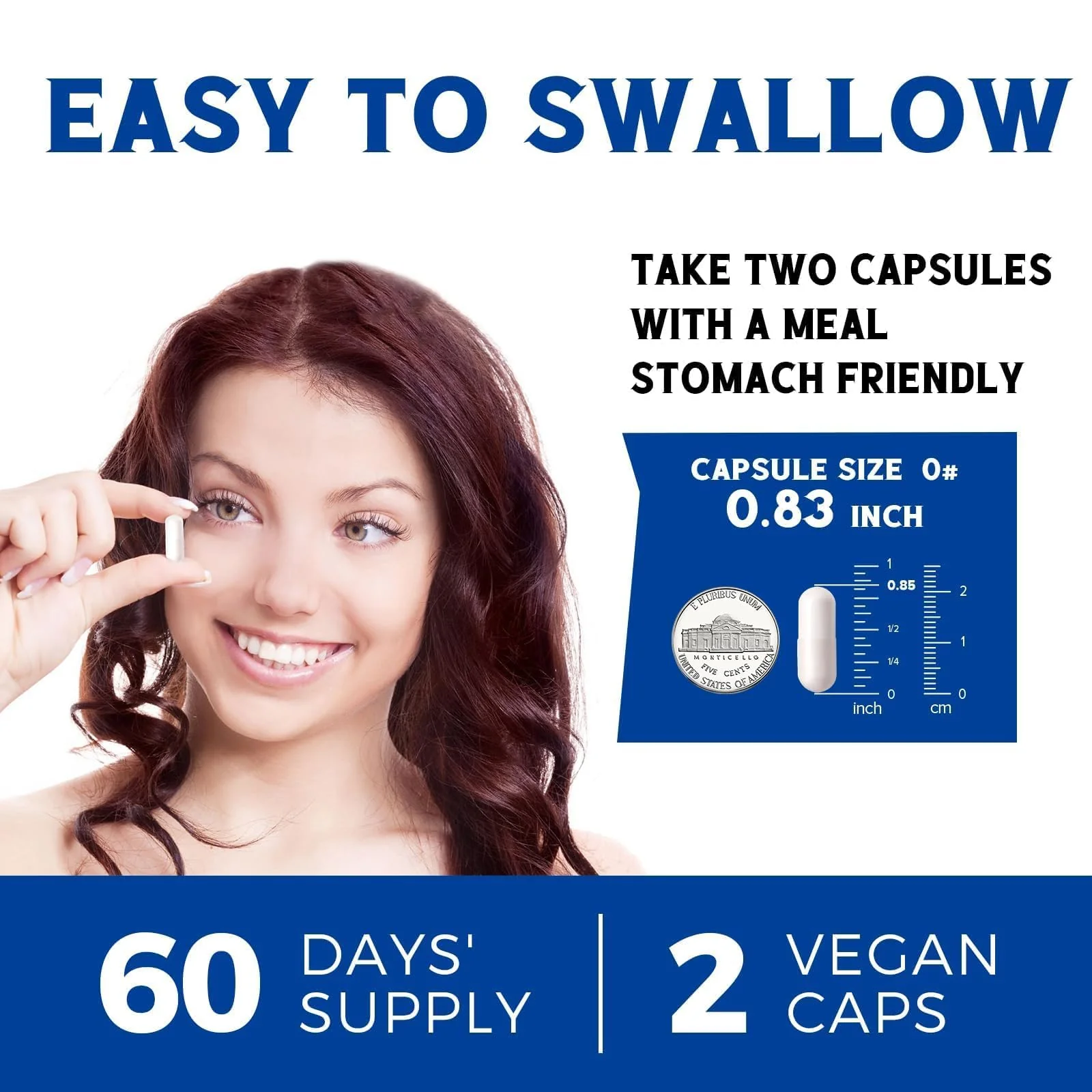 Vitalibre 10 in 1 Magnesium Complex, 420mg Elemental Magnesium | Ultra Strength, Max Absorption | Chelated Magnesium Supplement for Nerves, Bone & Heart Health | Non-GMO, 120 Vegan Capsules - Image 8