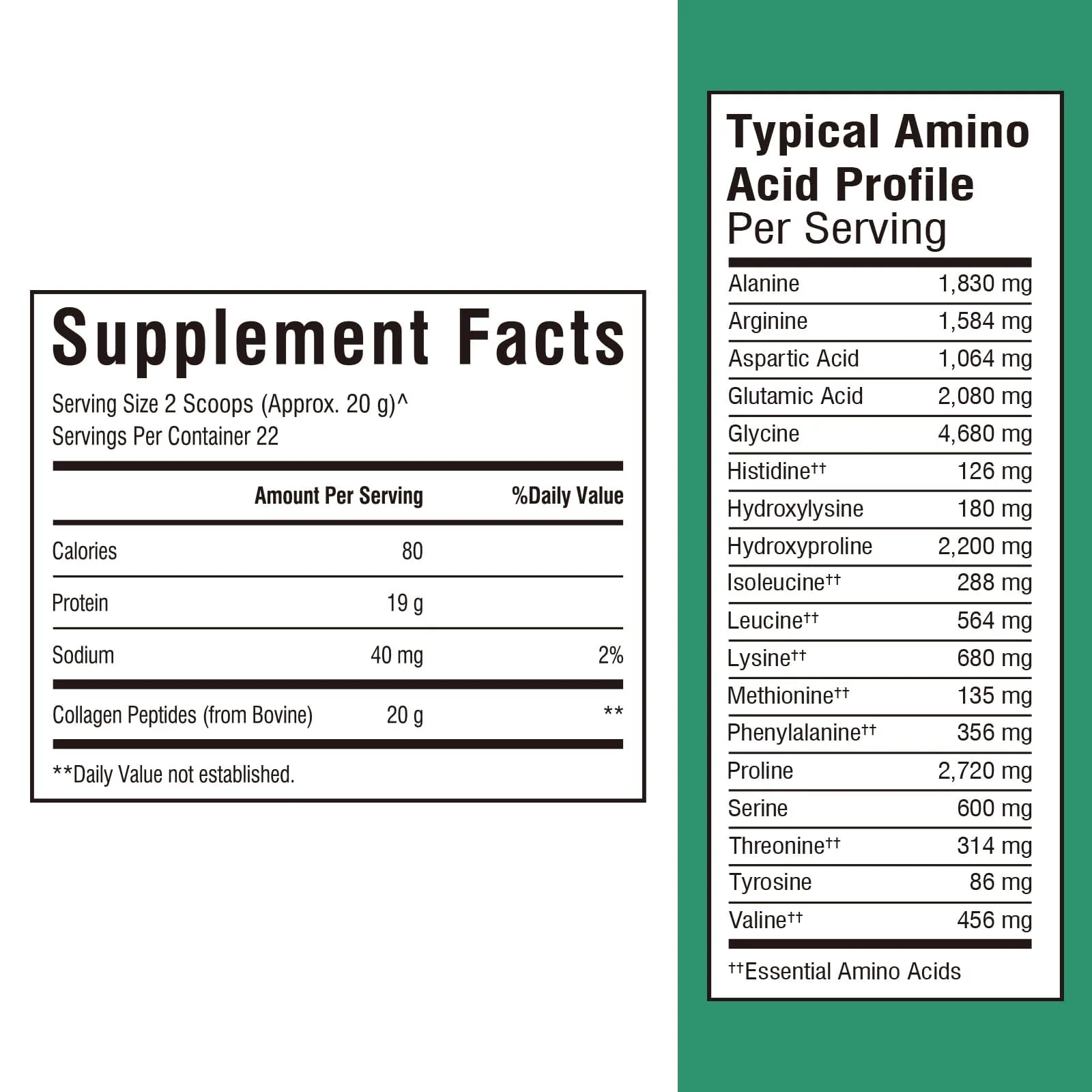 Vitalibre Bovine Collagen Peptides Powder for Women and Men, Grass-Fed Hydrolyzed Collagen Protein Type I & III, Skin, Hair, Nails, Bones, Digestion, Unflavored, Non-GMO, Keto & GF, 22 Servings, 16oz - Image 5