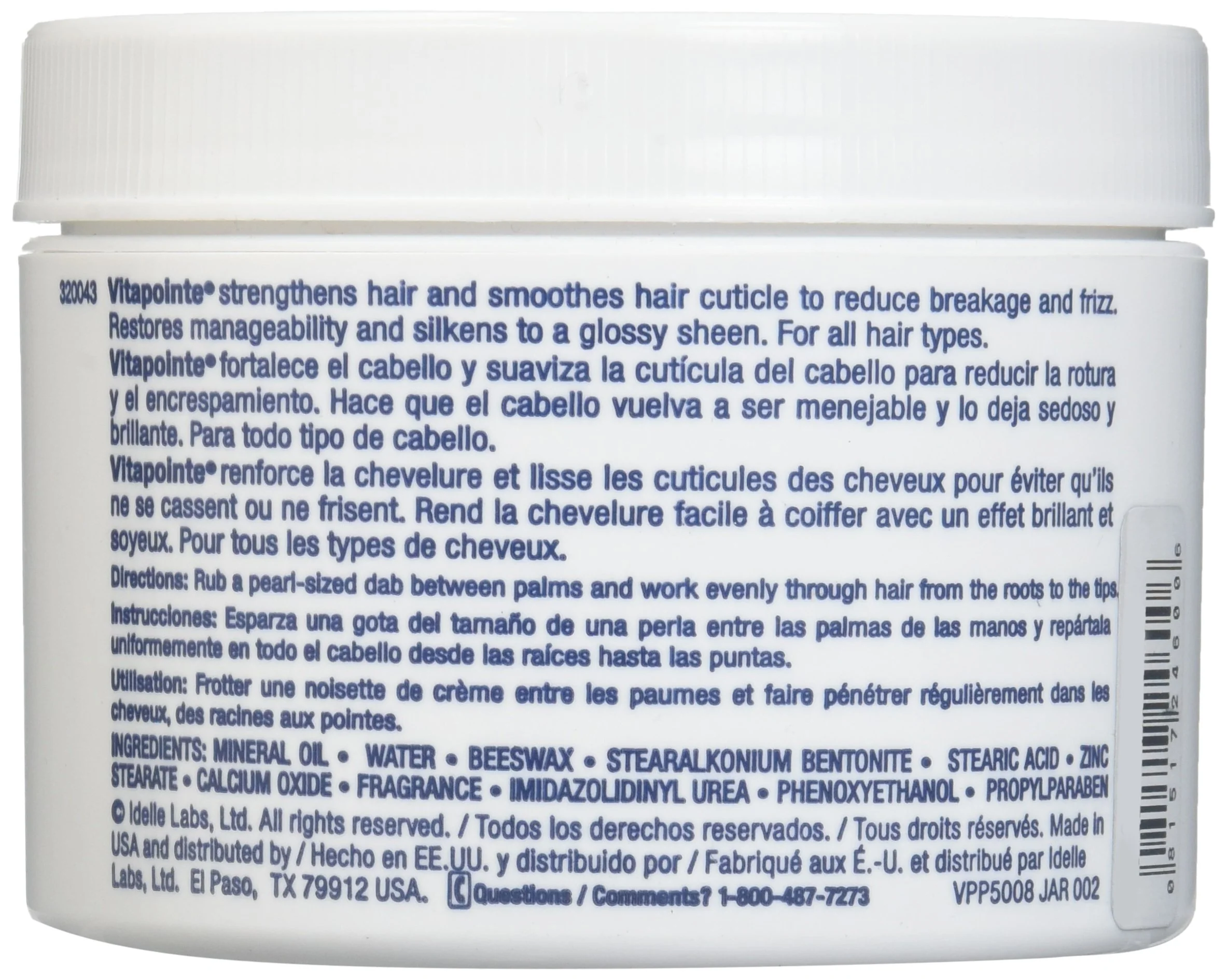 Vitapointe Creme Hairdress & Conditioner, 8 Ounce - Image 2