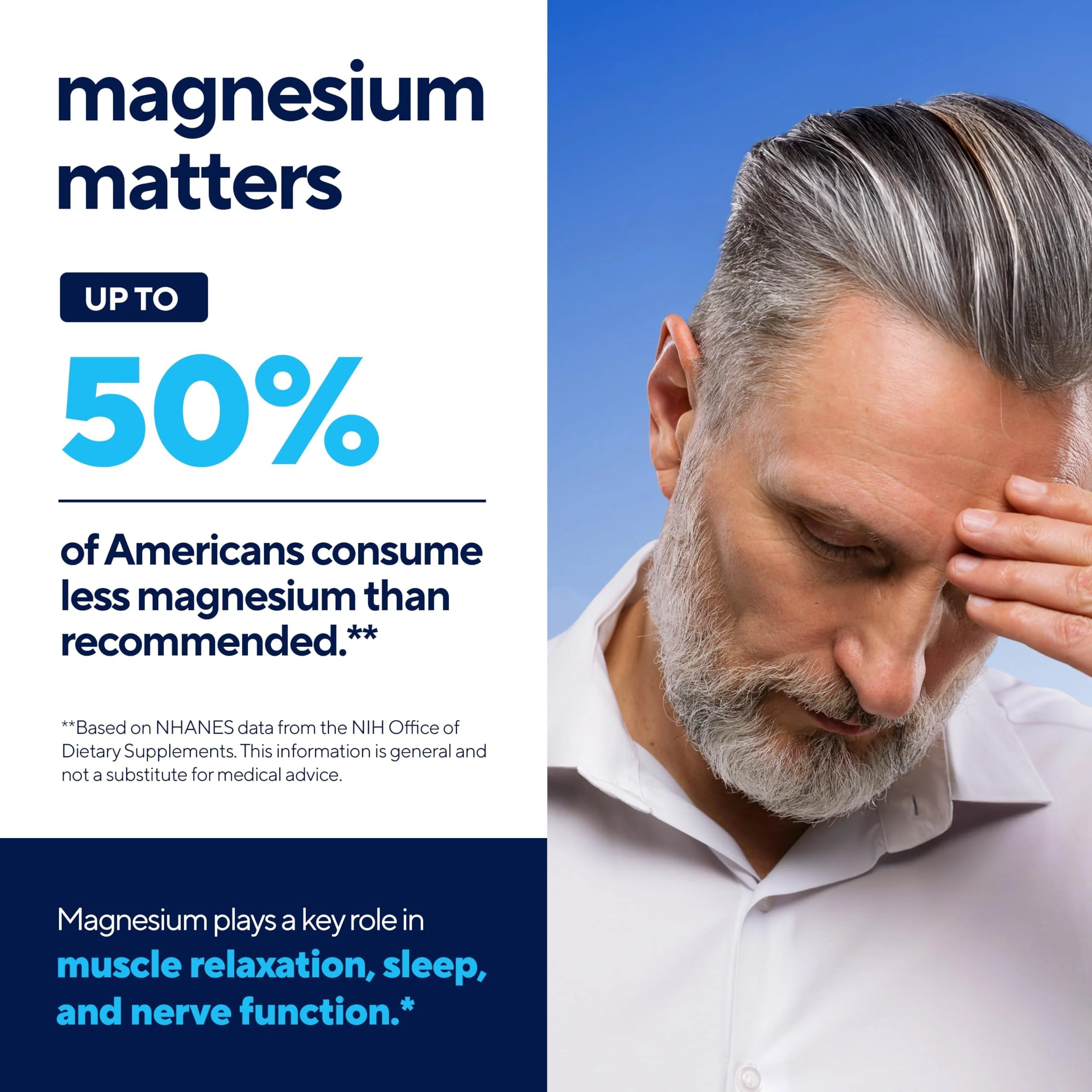 VitaUp Magnesium Glycinate 200mg - USA Made, Highly Absorbed, Non-GMO Magnesium for Relaxation, Deep Sleep, Bones & Heart - 200mg per Serving, 120 Vegan Capsules - Image 8