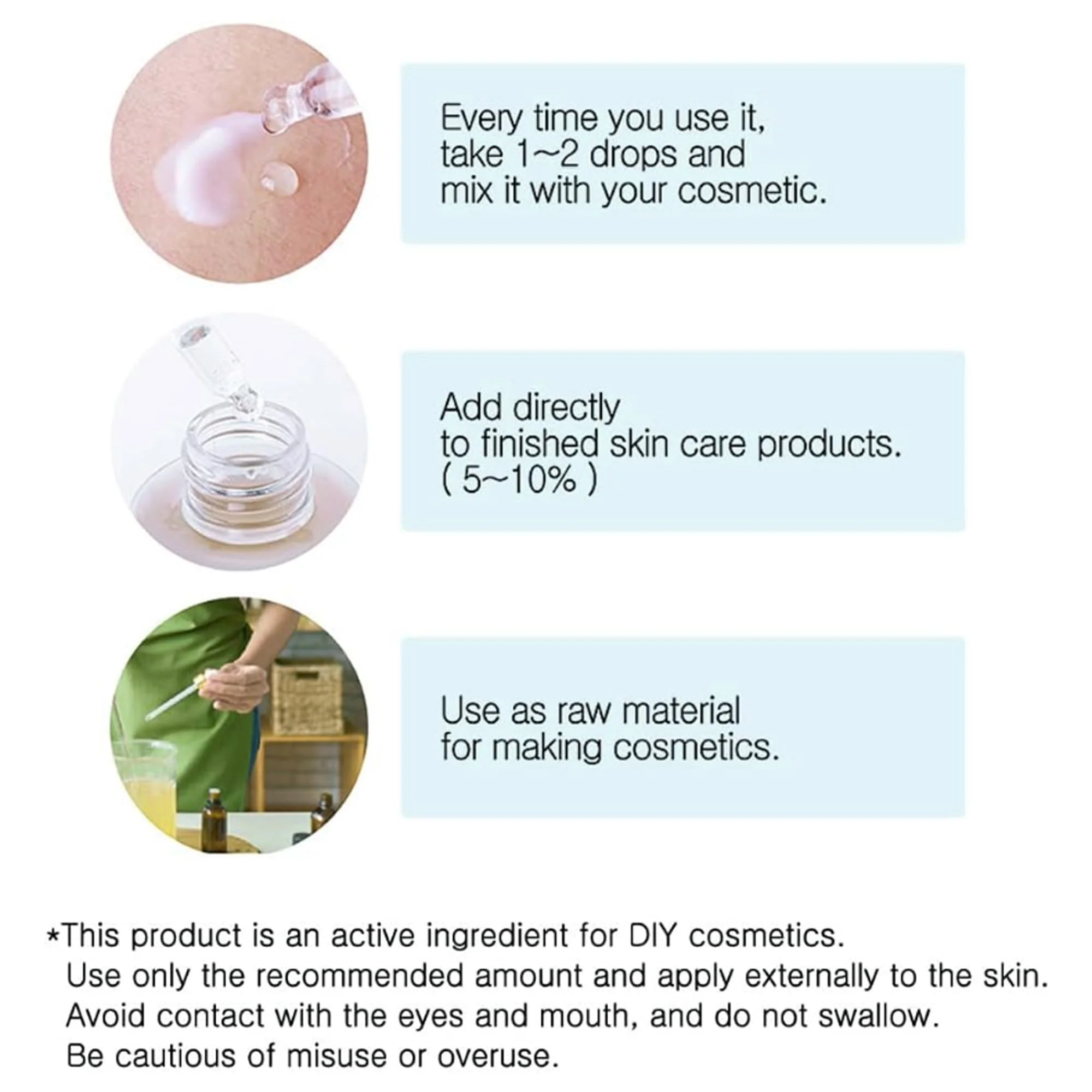 [ Volufiline 30ml ] Cosmetic Ingredient -100% Volufiline 30ml(1 fl. oz) France SEDERMA | Cosmetic Grade | For face and body Improve Skin Elasticity, Wrinkle Improvement - Image 5