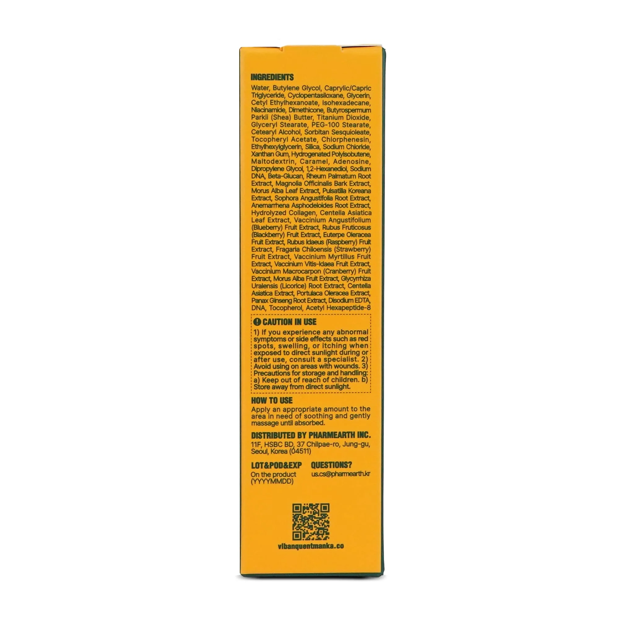 VQM - Phytoc Cream, Face Moisturizer, Korean Moisturizer for Acne Prone Skin, Protective Cream and Wr - Image 2