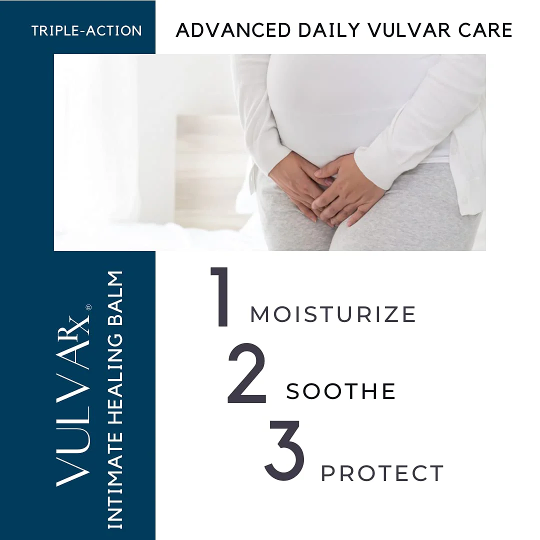 VulvaRx Intimate Moisturizing Balm for Vulvar Skin Care, Organic, Estrogen-Free, 2 oz - Image 4