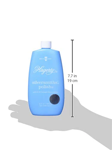 W. J. Hagerty Hagerty 10120 Silversmiths' Silver Polish, 12 Ounces, 12 Fl Oz (Pack of 1), Blue - Image 2