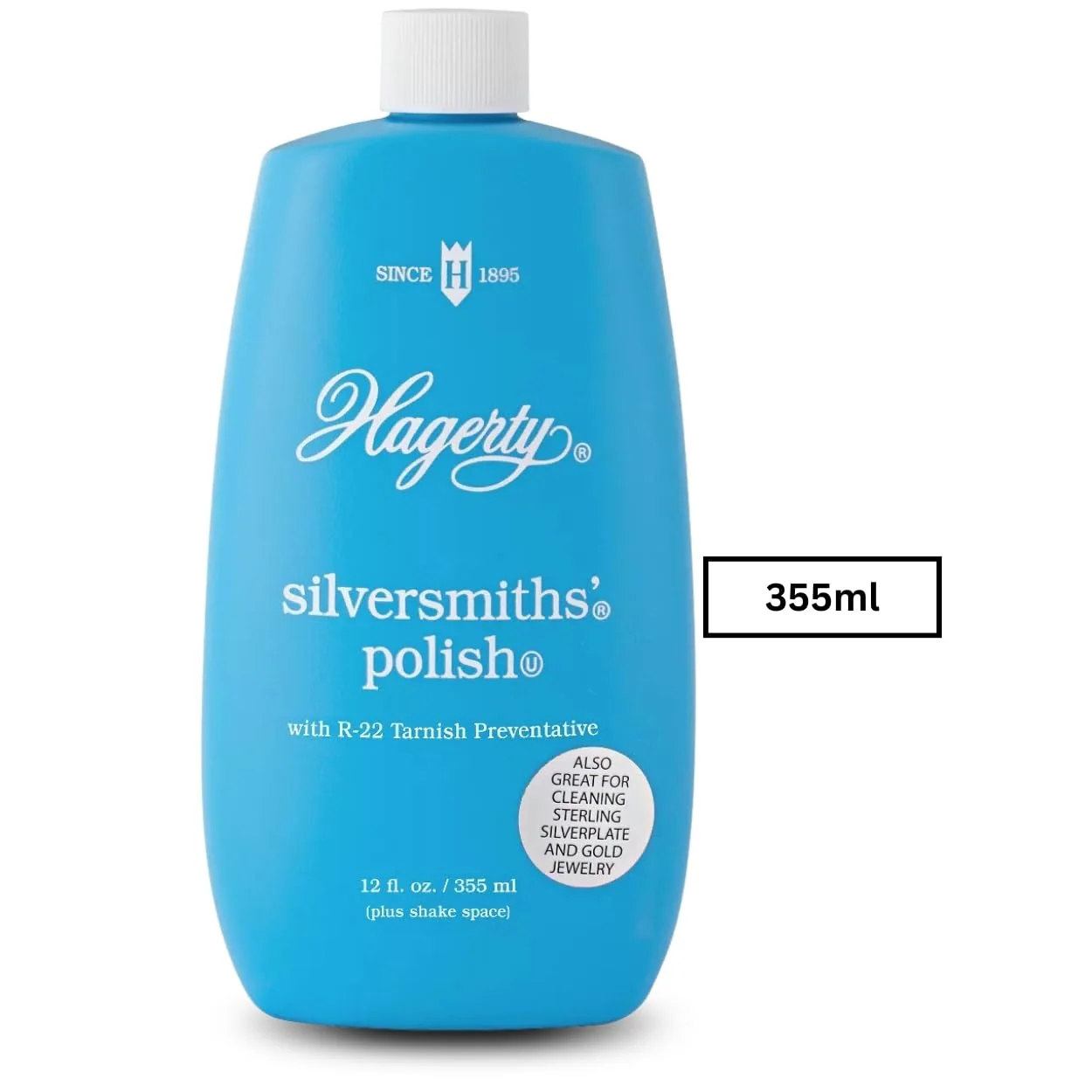 W. J. Hagerty Hagerty 10120 Silversmiths' Silver Polish, 12 Ounces, 12 Fl Oz (Pack of 1), Blue - Image 4