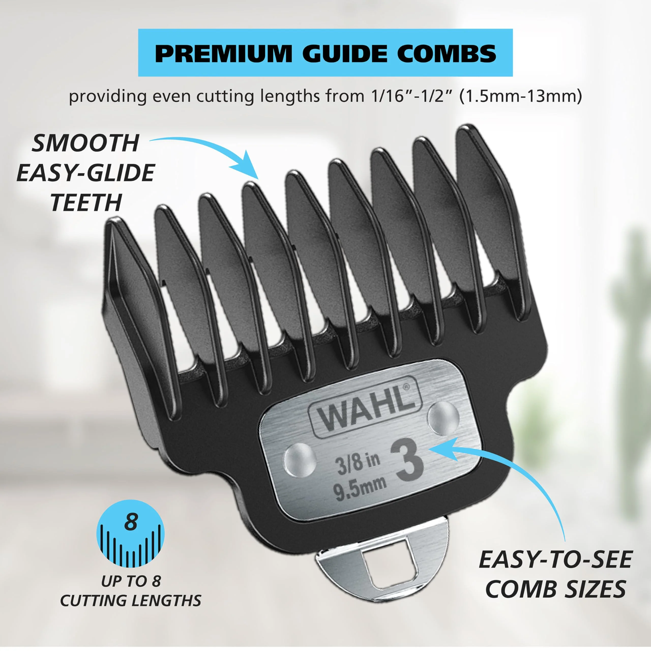 Wahl USA Pro Series High Visibility Skeleton Style Trimmer, Lithium-Ion Cordless USB Rechargeable All in One Shaving & Close Cutting Beard Trimmer for Men with Near Zero Gap Blade – 3026018 - Image 6