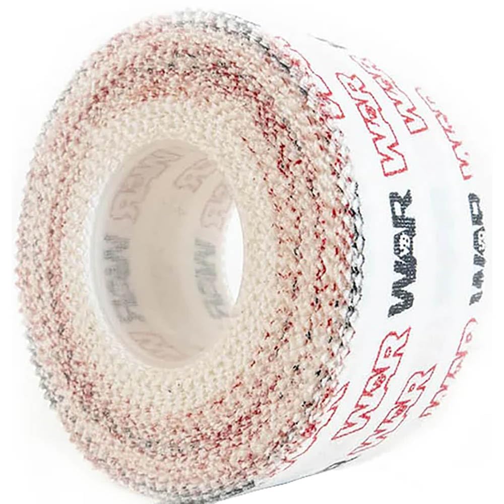 WAR Tape EZ Rip Premium Athletic Medical Sports Tape | No Sticky Residue | 30 ft Rolls | Best for Athletes & Trainers | Ideal for Fingers, Ankles, Wrists, and Equipment | 1 Inch (Pack of 6) - Image 5