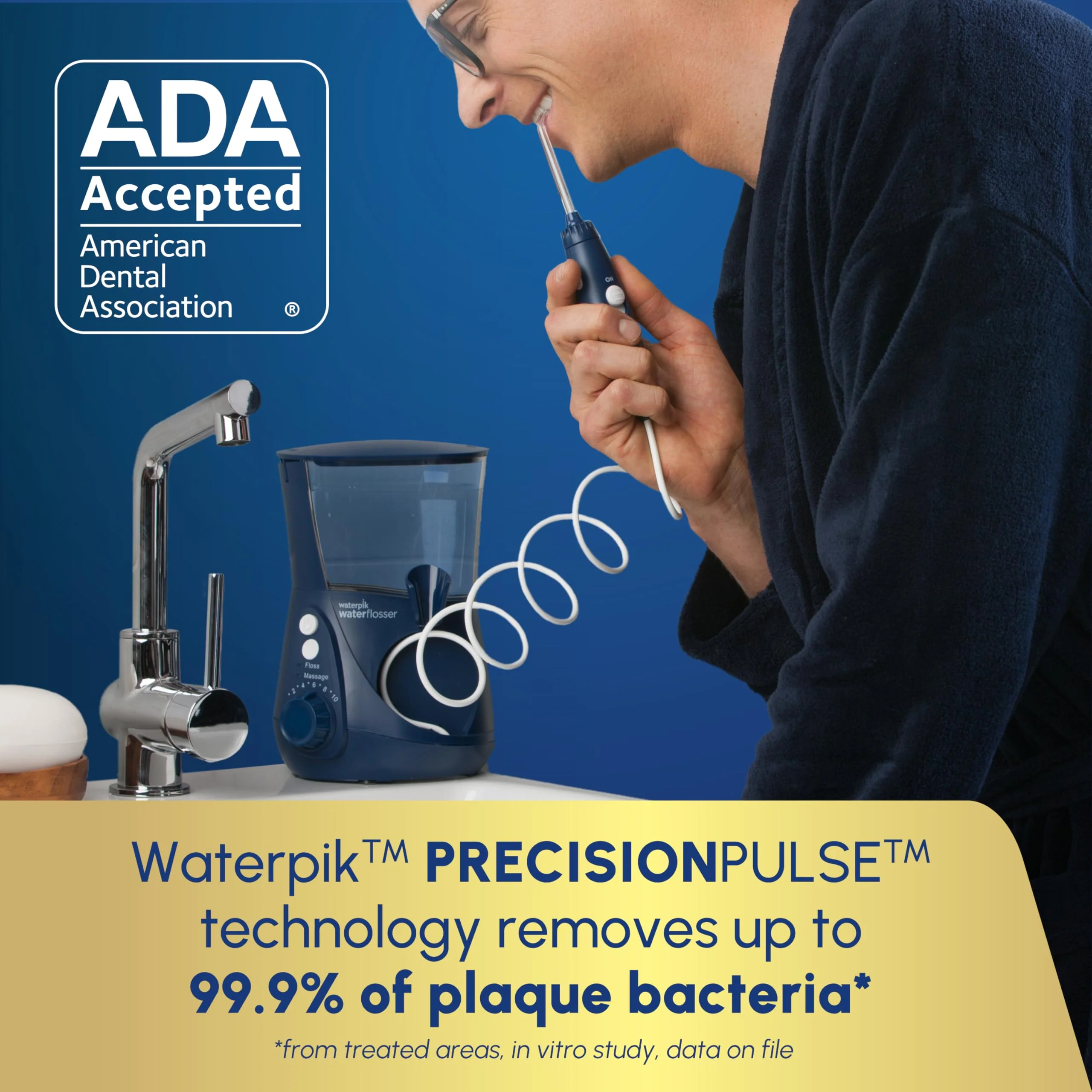 Waterpik ADA Accepted WP-663 Aquarius Water Flosser - Image 3